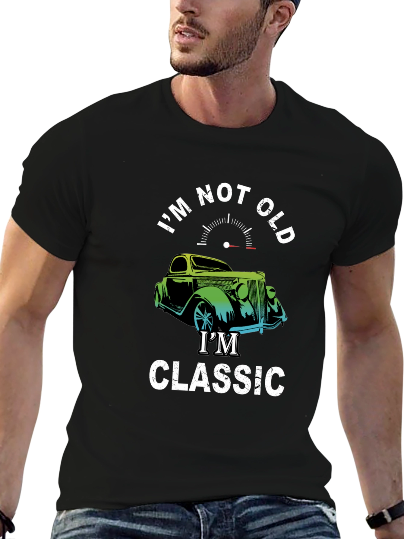 Im Not Old Im Classic T-Shirt - Car Graphic