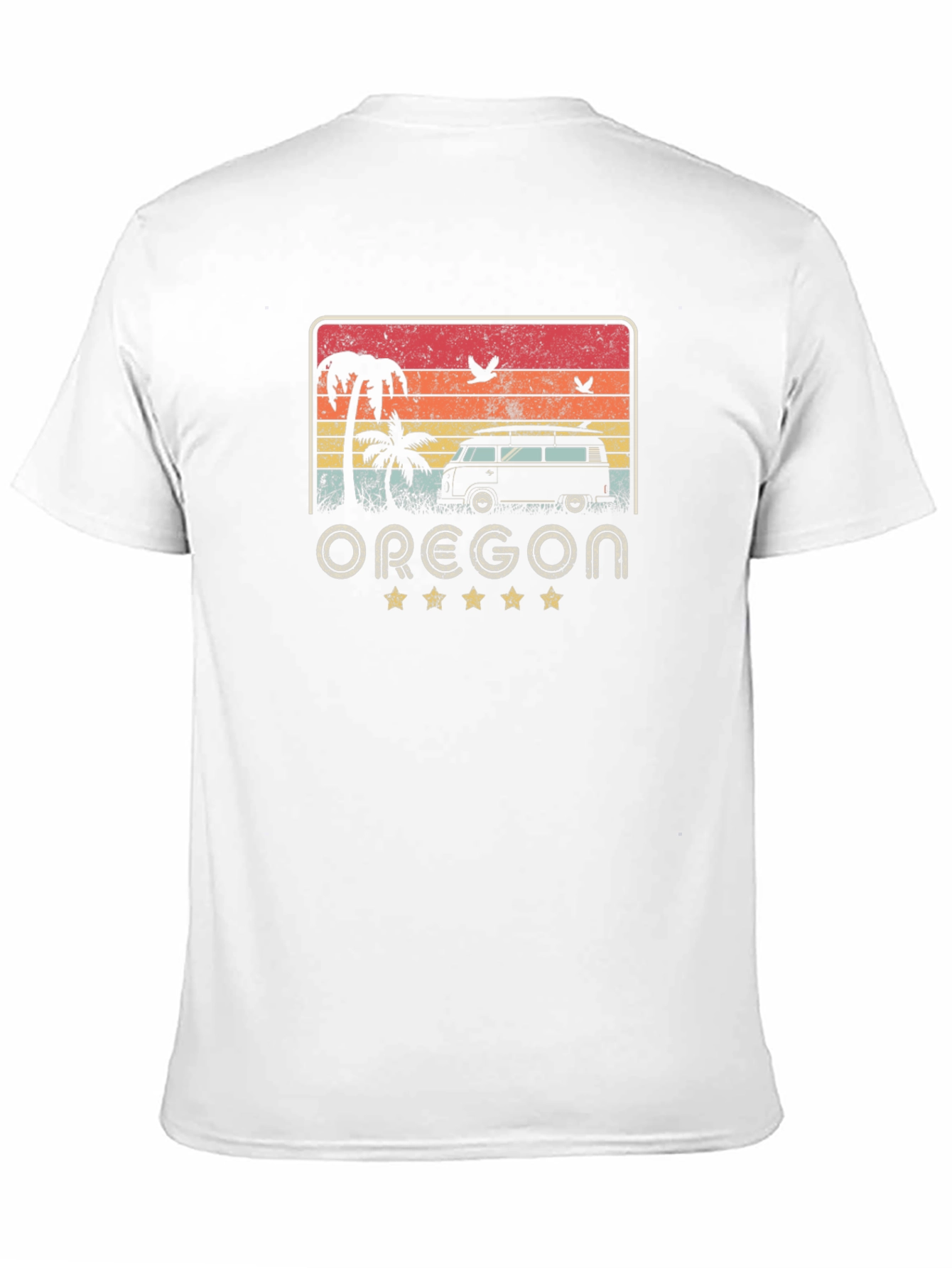 Retro Oregon Surf Van Graphic Tee