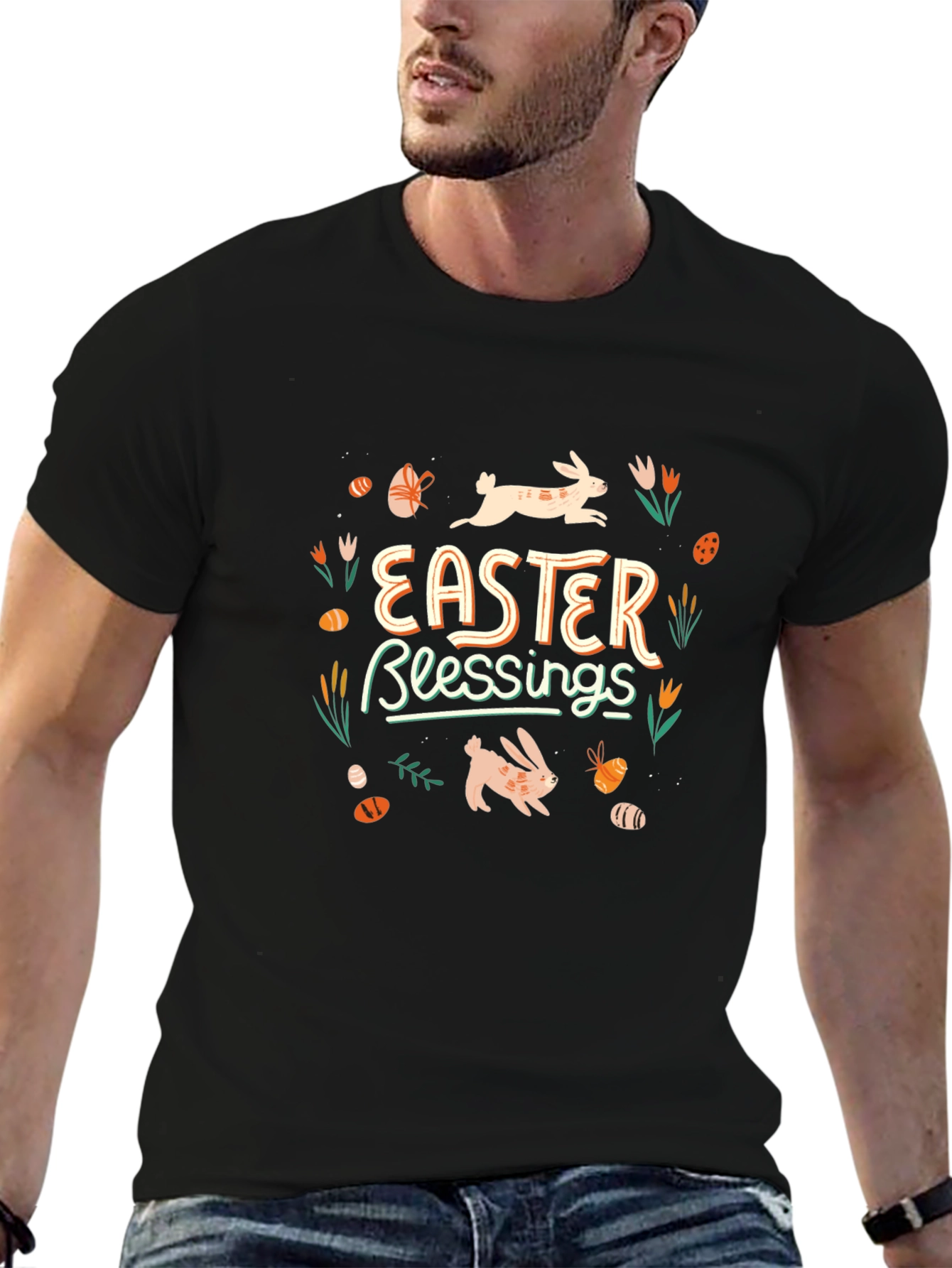 Easter Blessings Graphic T-Shirt