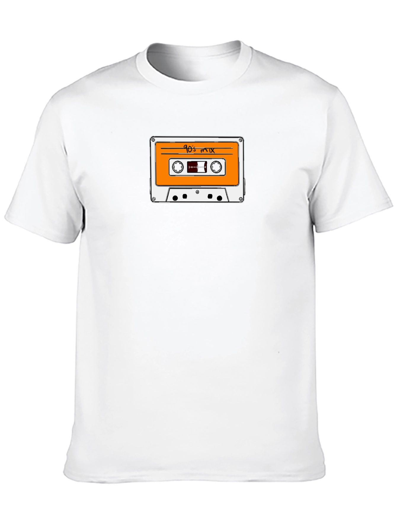 90s Mix Tape Graphic Tee - Retro Cool!