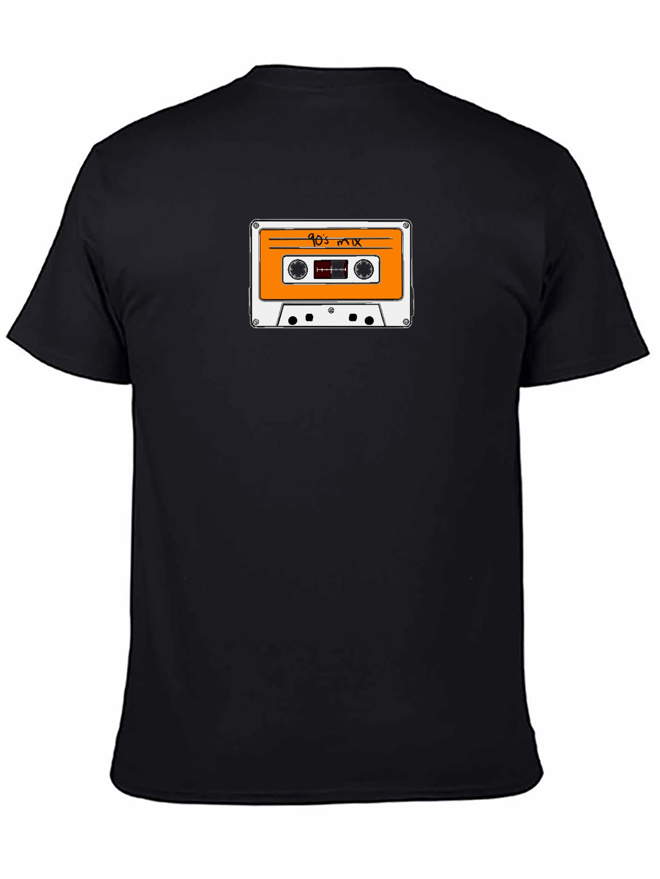 90s Mix Tape Graphic Tee - Retro Cool!