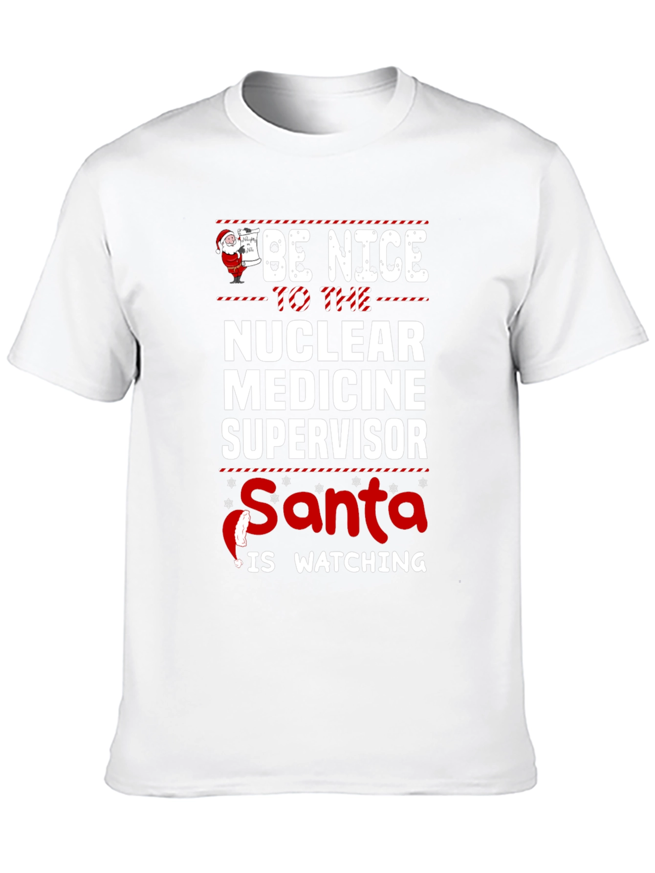 Funny Nuclear Medicine Supervisor Christmas T-Shirt