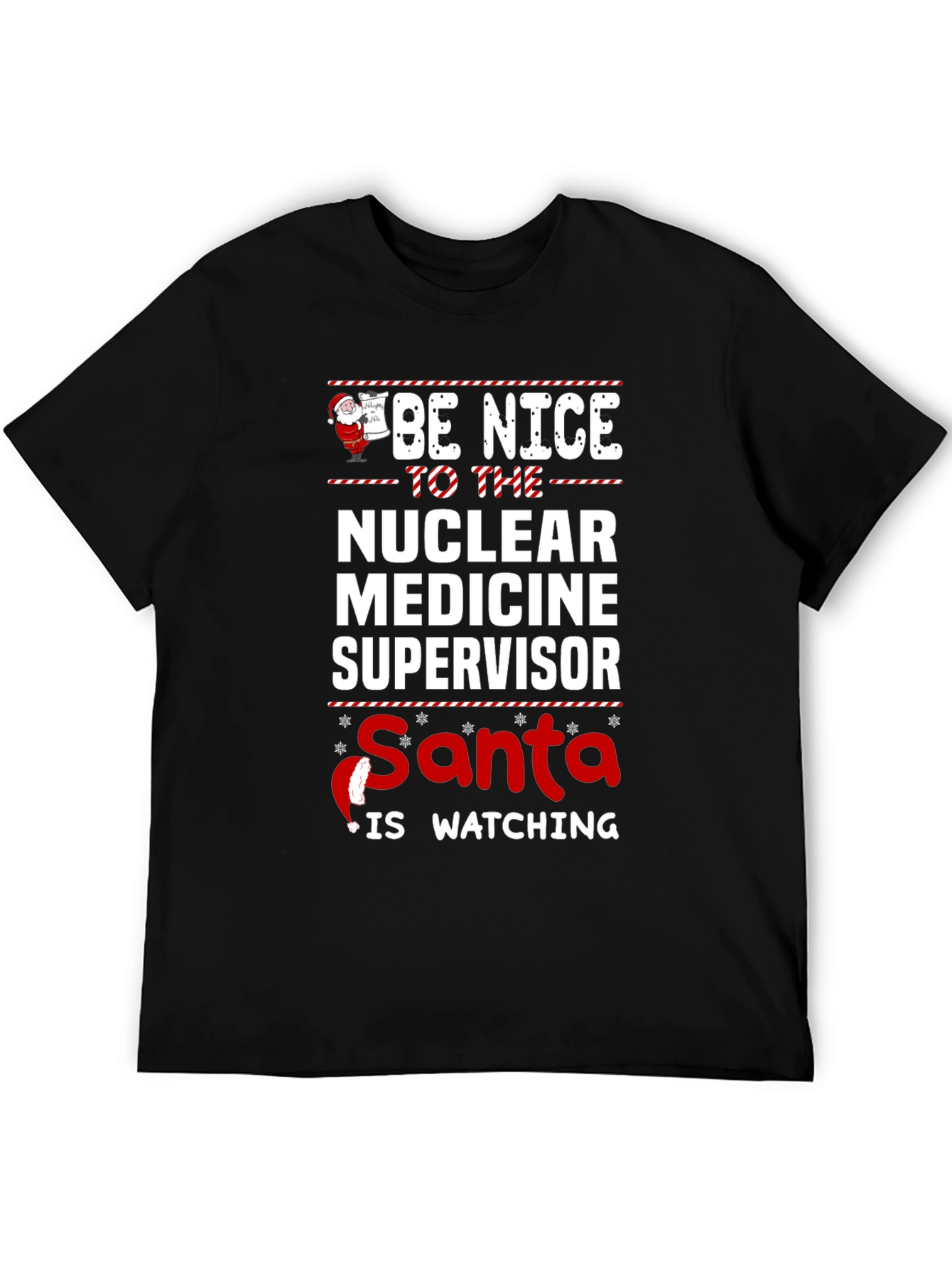 Funny Nuclear Medicine Supervisor Christmas T-Shirt