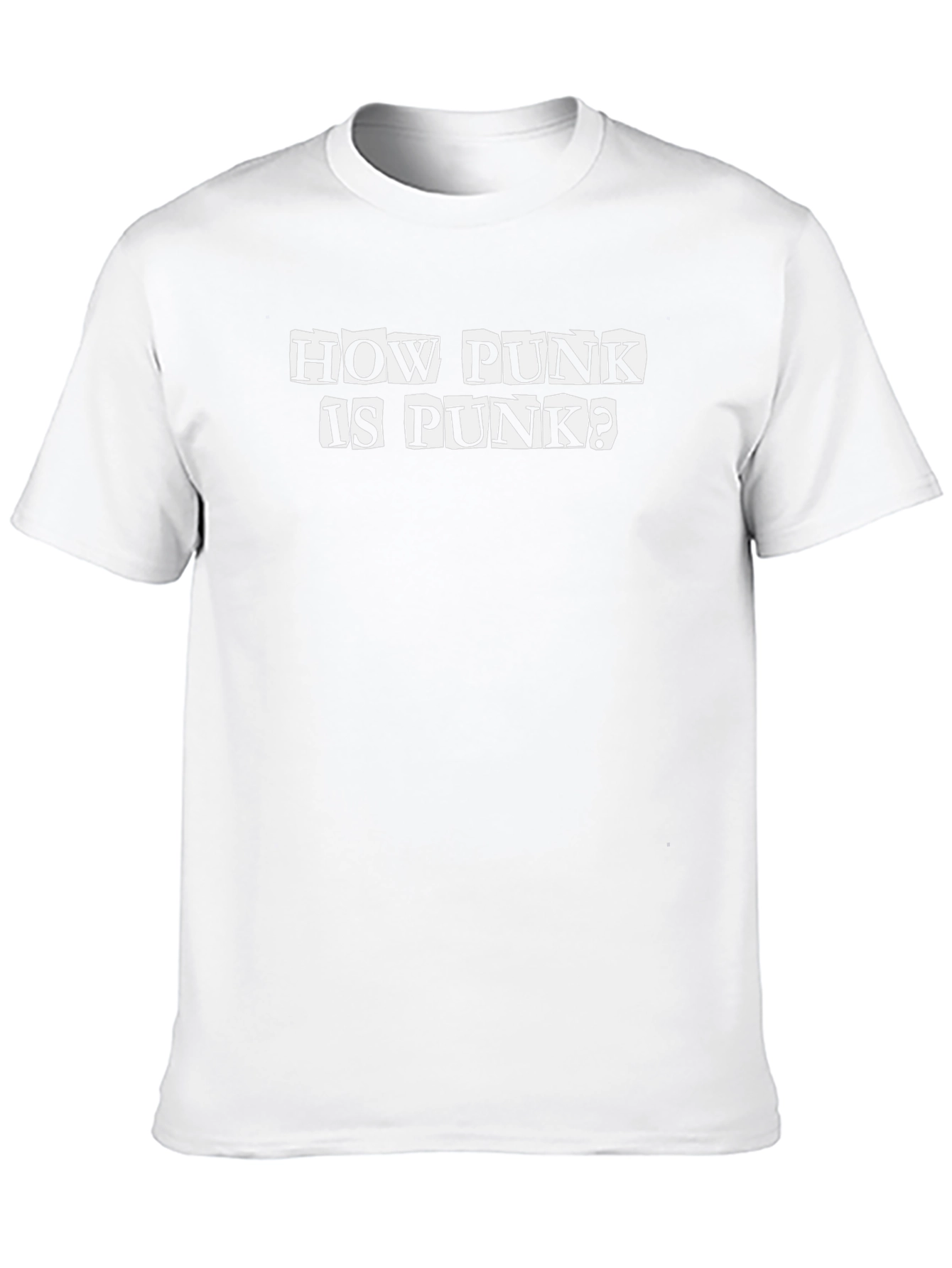 How Punk Is Punk T-Shirt