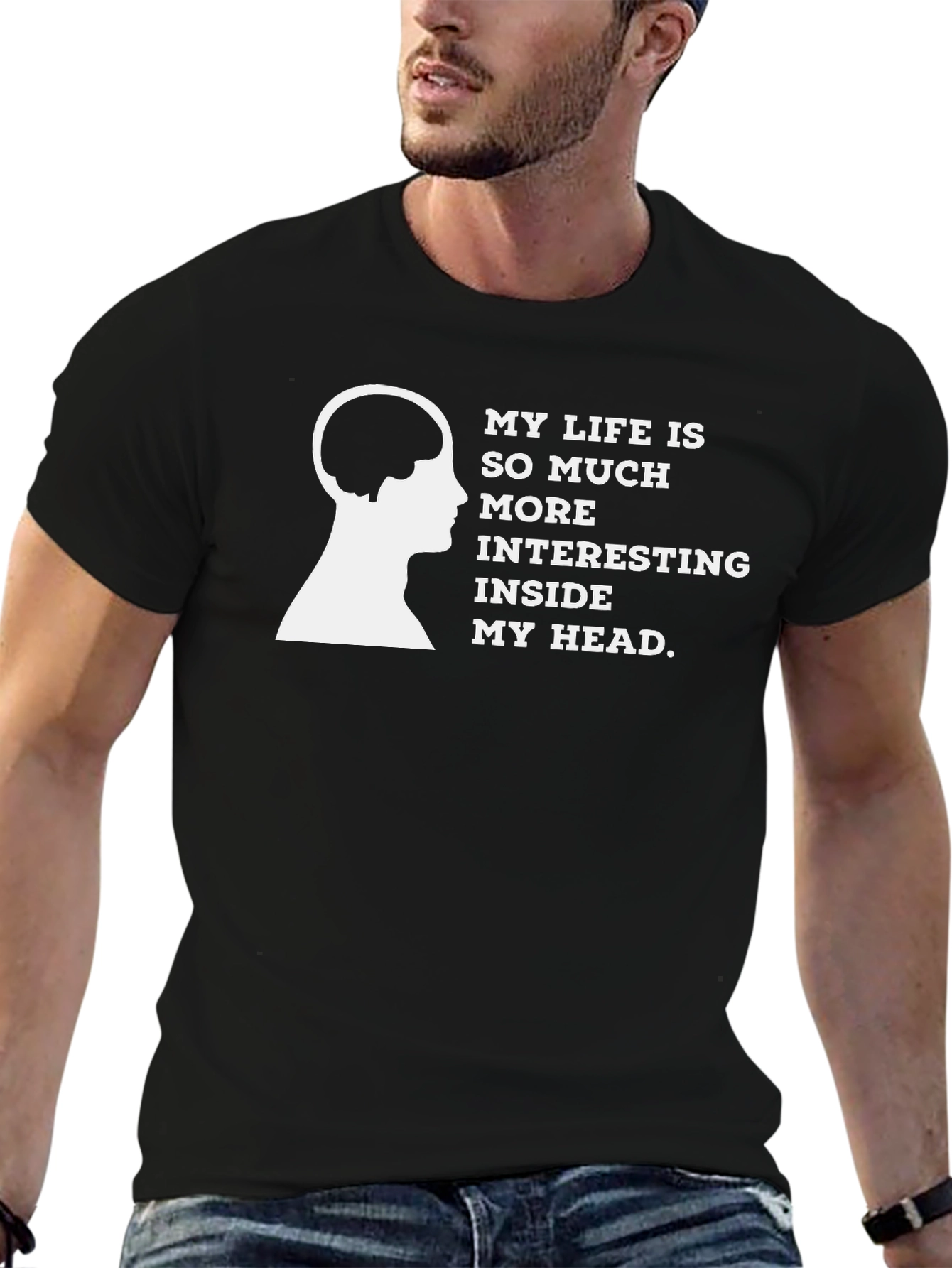 My Life More Interesting Inside My Head T-Shirt