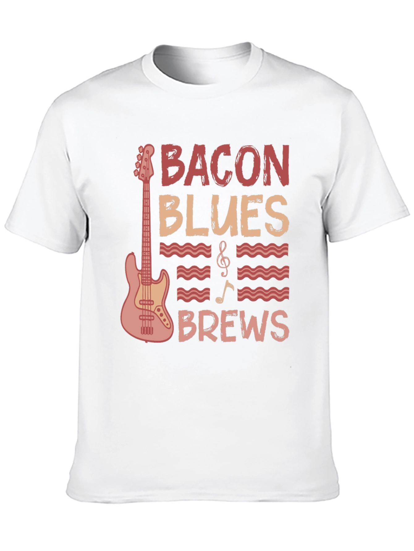 Bacon Blues Brews Graphic Tee