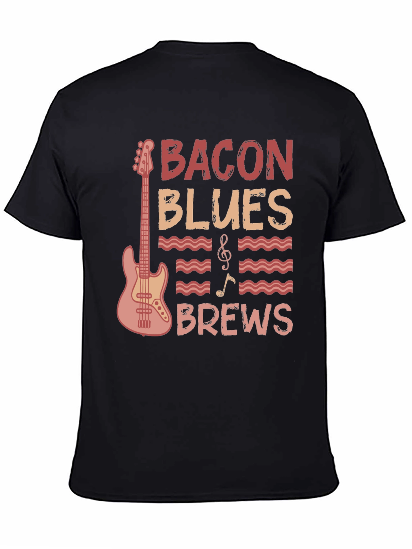 Bacon Blues Brews Graphic Tee