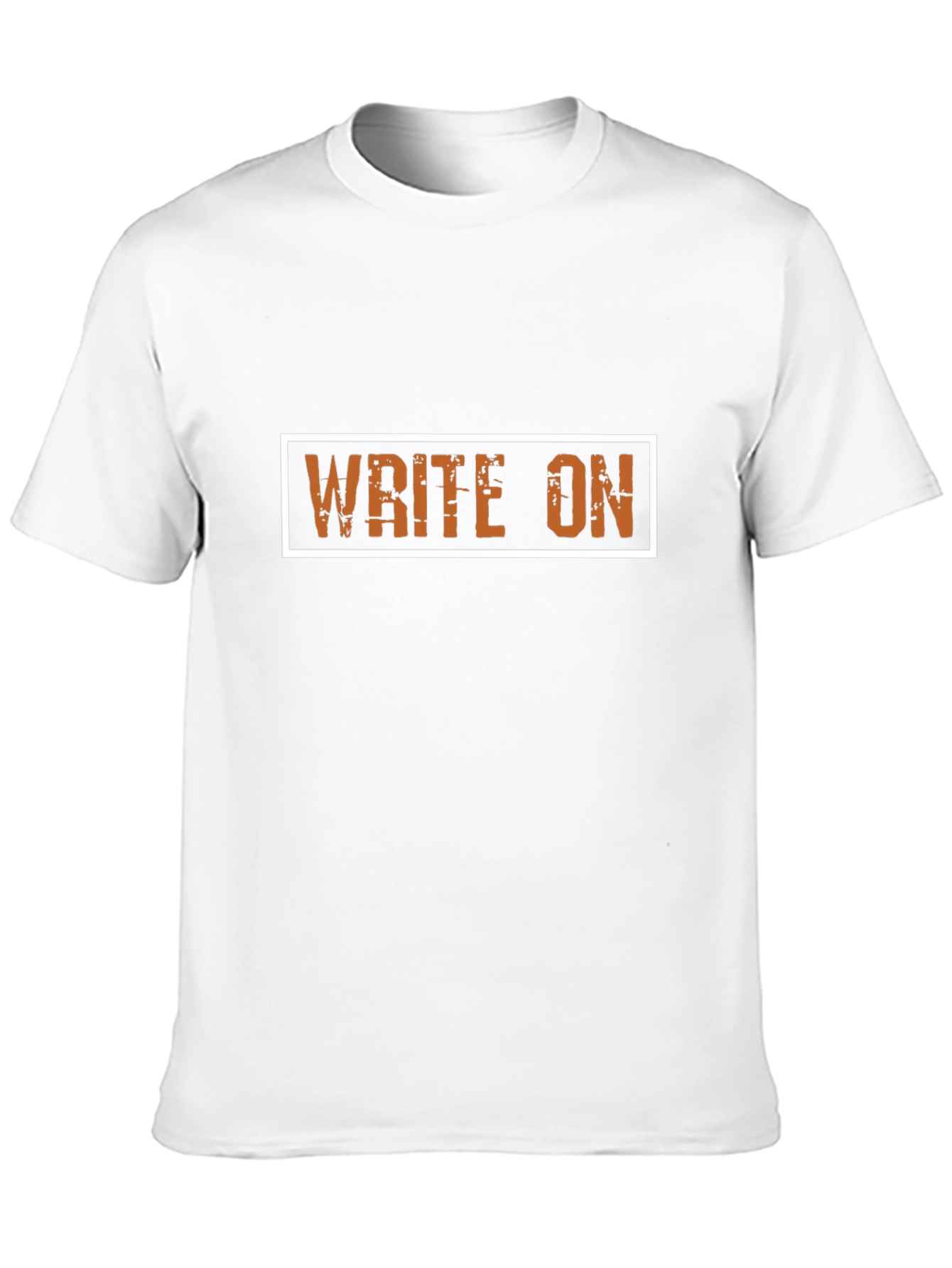 Write On Graphic Tee - Black Casual T-Shirt