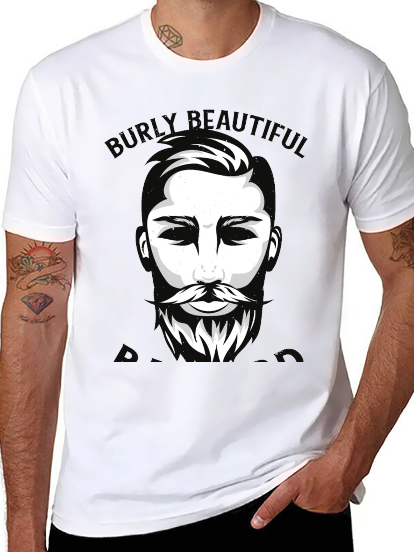 Burly Beautiful Graphic T-Shirt