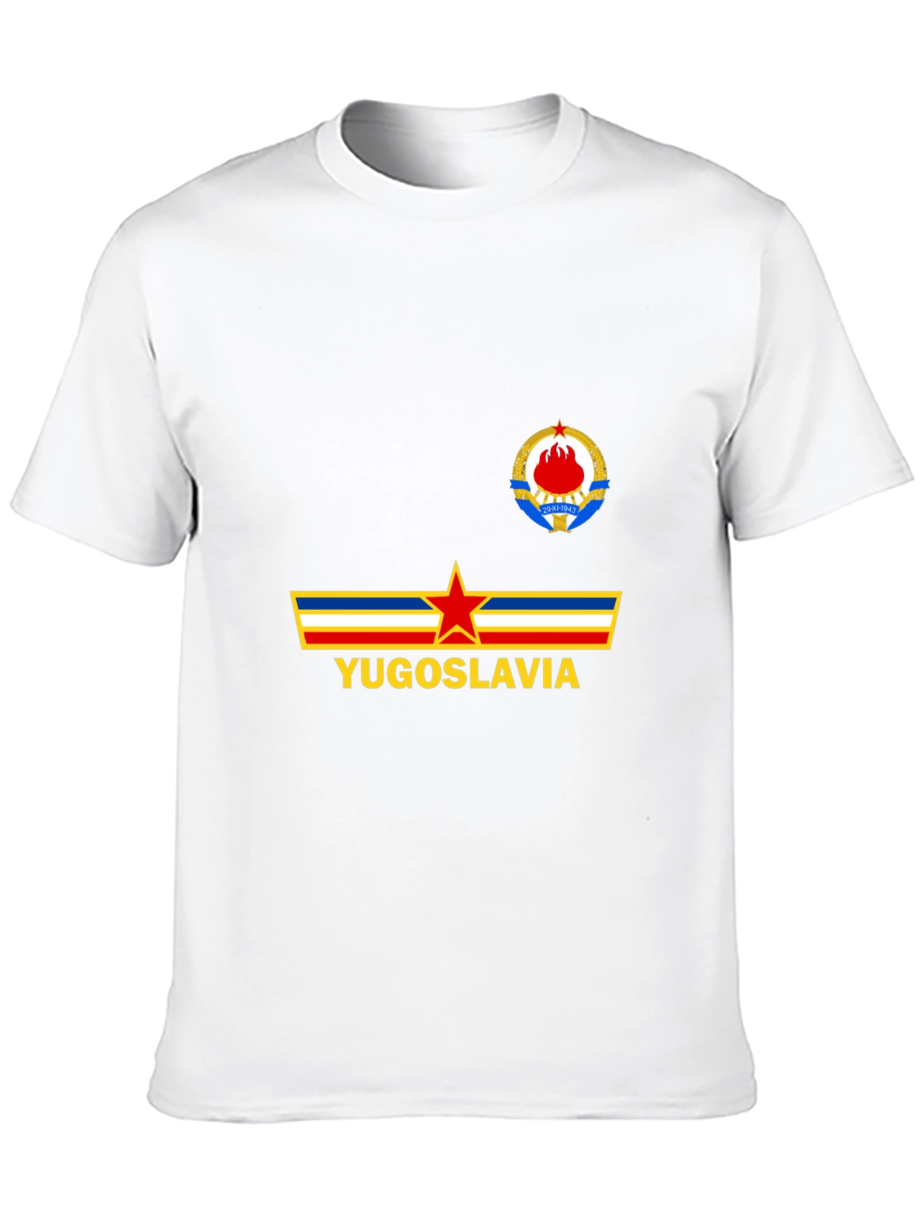 Yugoslavia Emblem Graphic T-Shirt