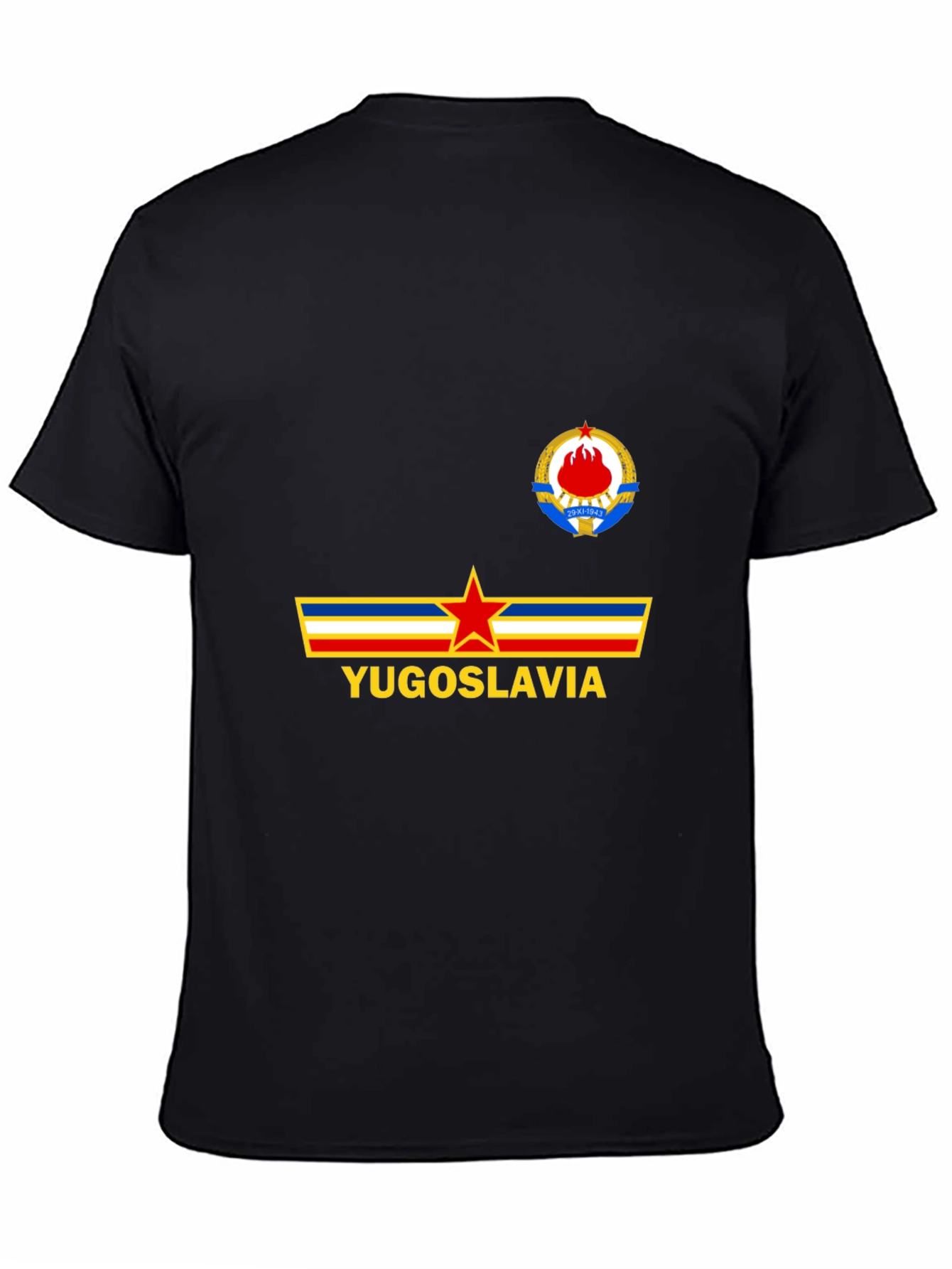 Yugoslavia Emblem Graphic T-Shirt