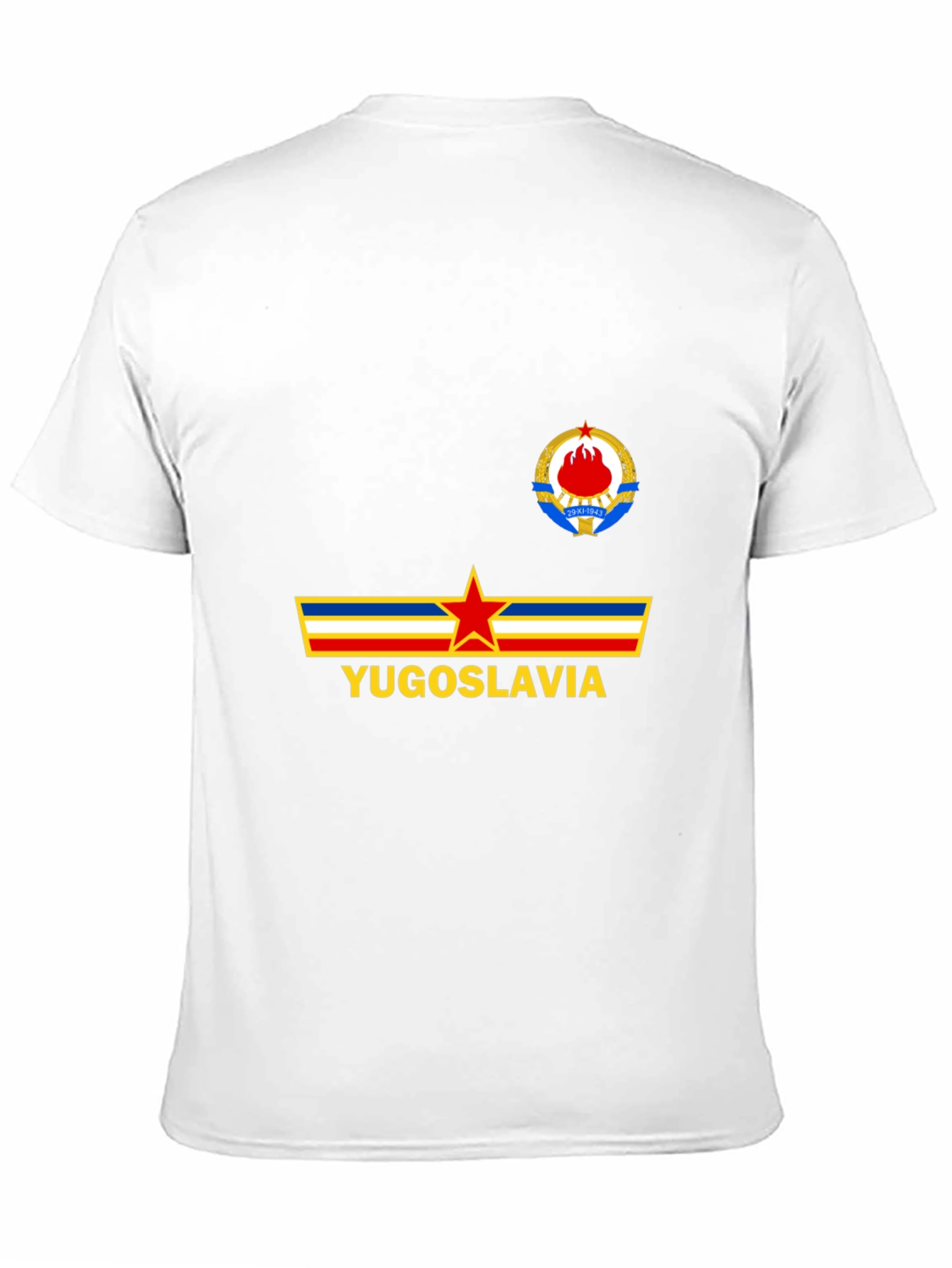 Yugoslavia Emblem Graphic T-Shirt