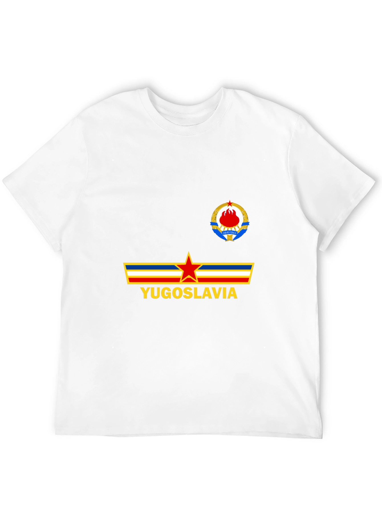 Yugoslavia Emblem Graphic T-Shirt