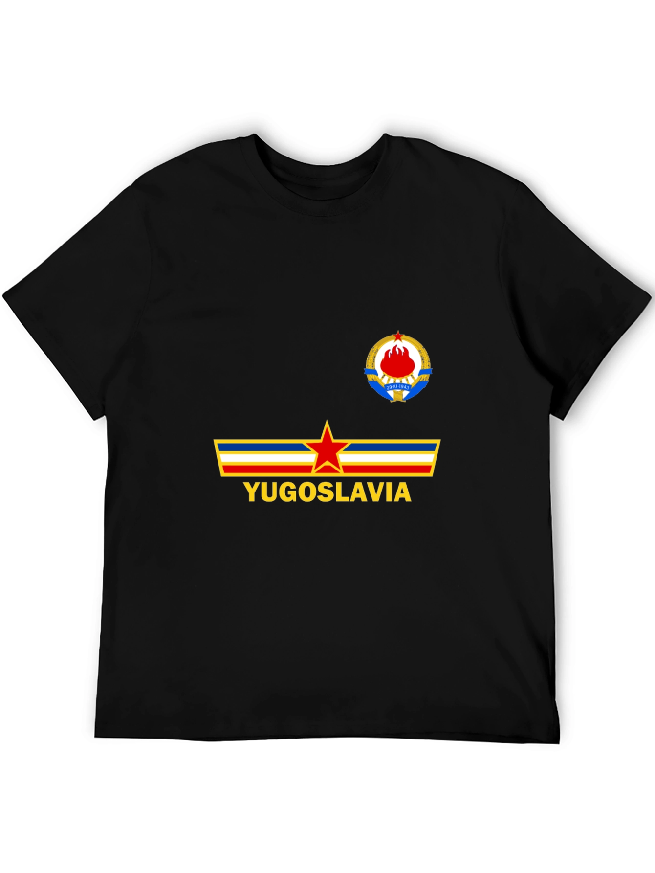 Yugoslavia Emblem Graphic T-Shirt