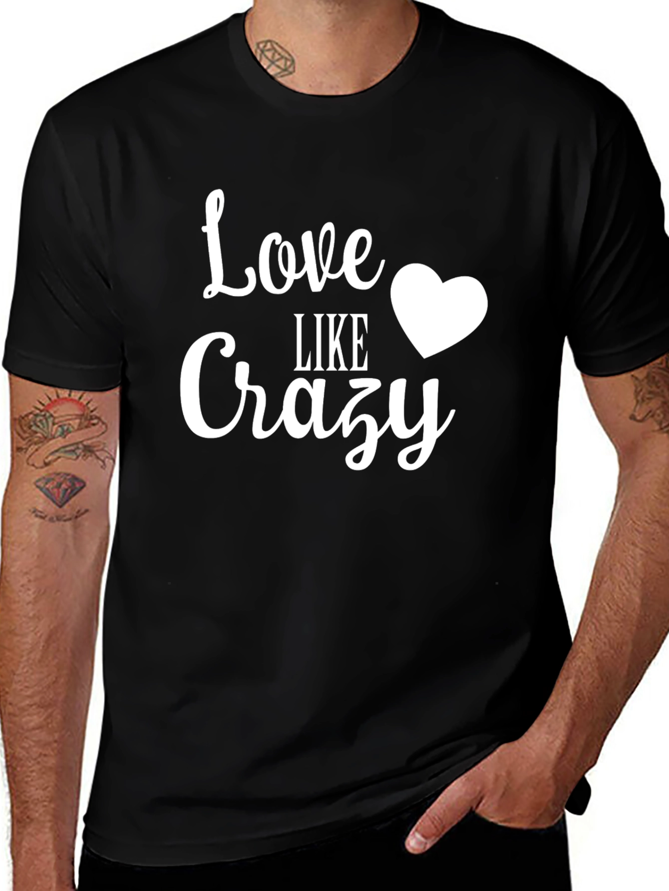 Love Like Crazy Graphic T-Shirt - Stylish Casual Wear