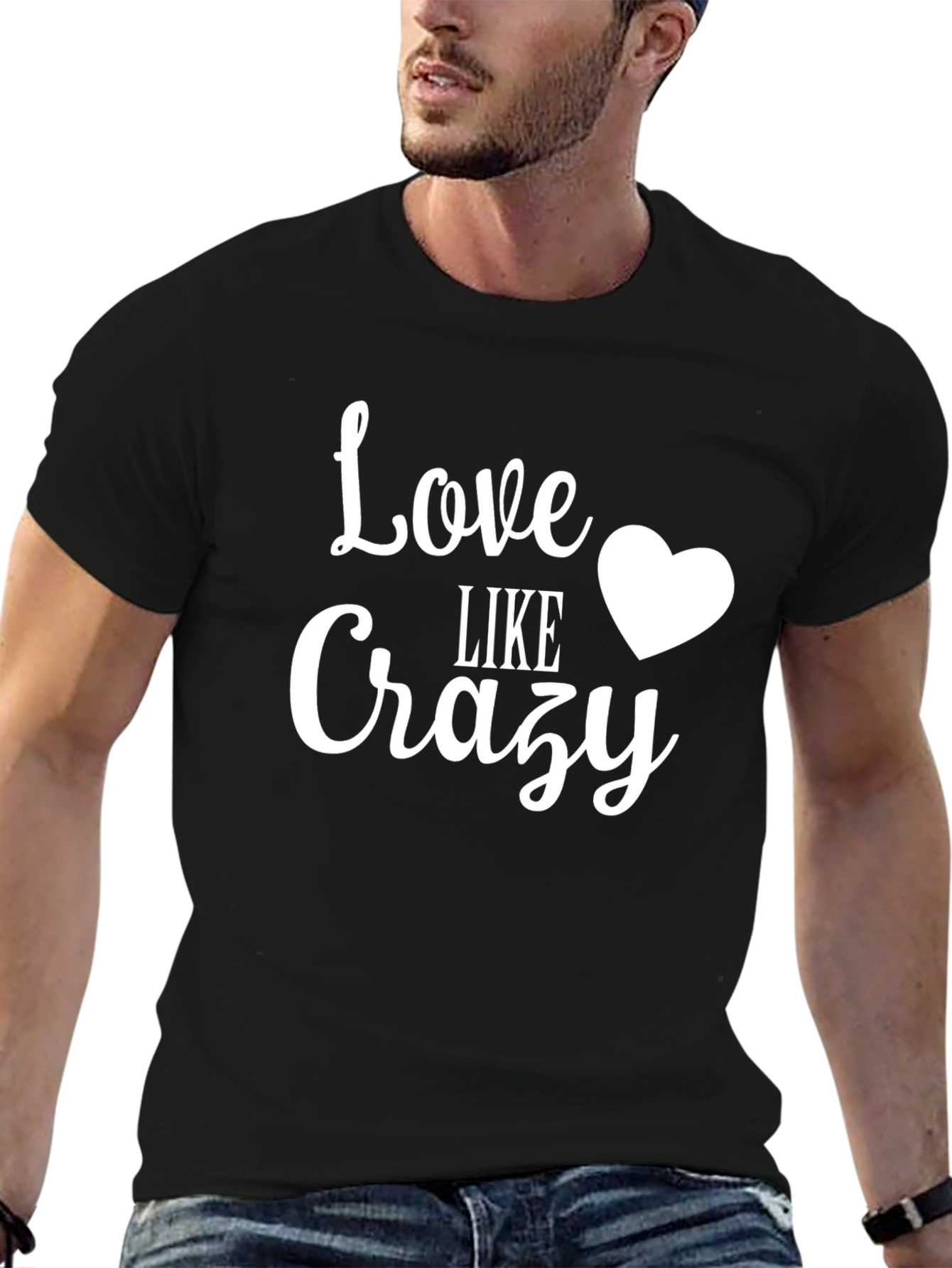 Love Like Crazy Graphic T-Shirt - Stylish Casual Wear