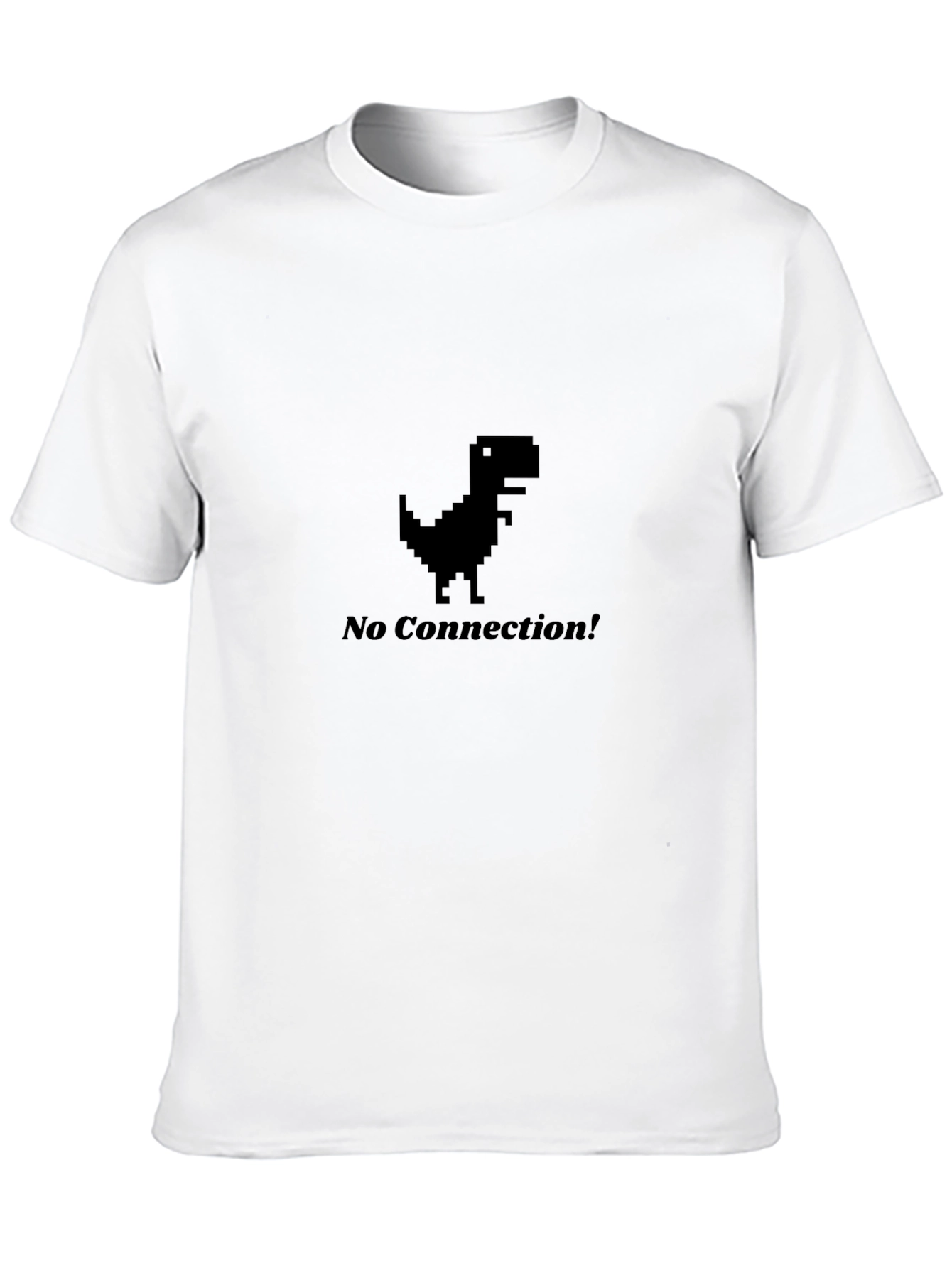 No Connection T-Shirt - Geeky Dinosaur Tee
