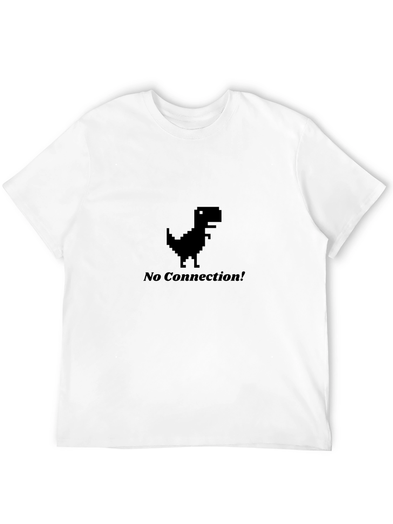 No Connection T-Shirt - Geeky Dinosaur Tee
