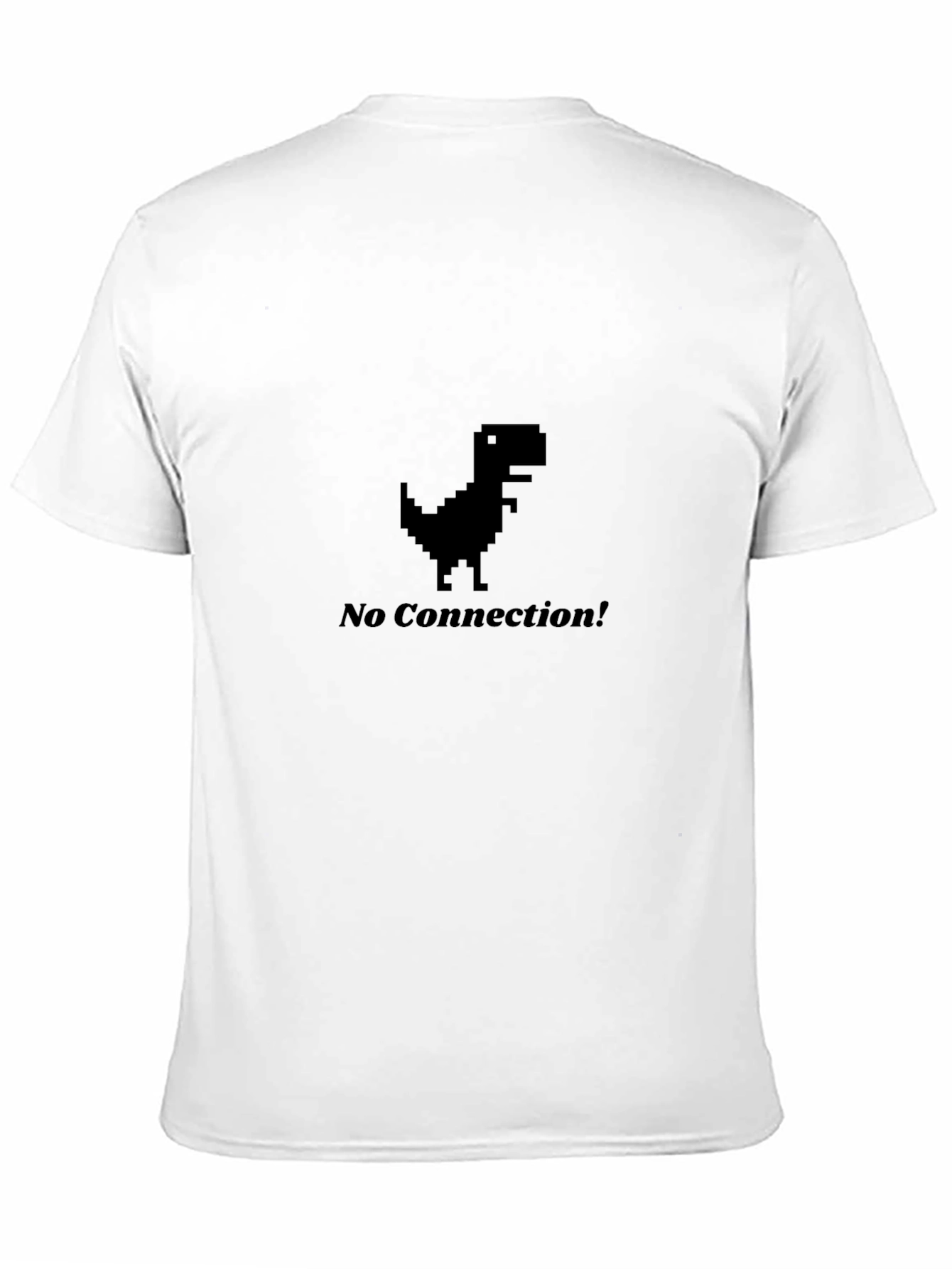 No Connection T-Shirt - Geeky Dinosaur Tee