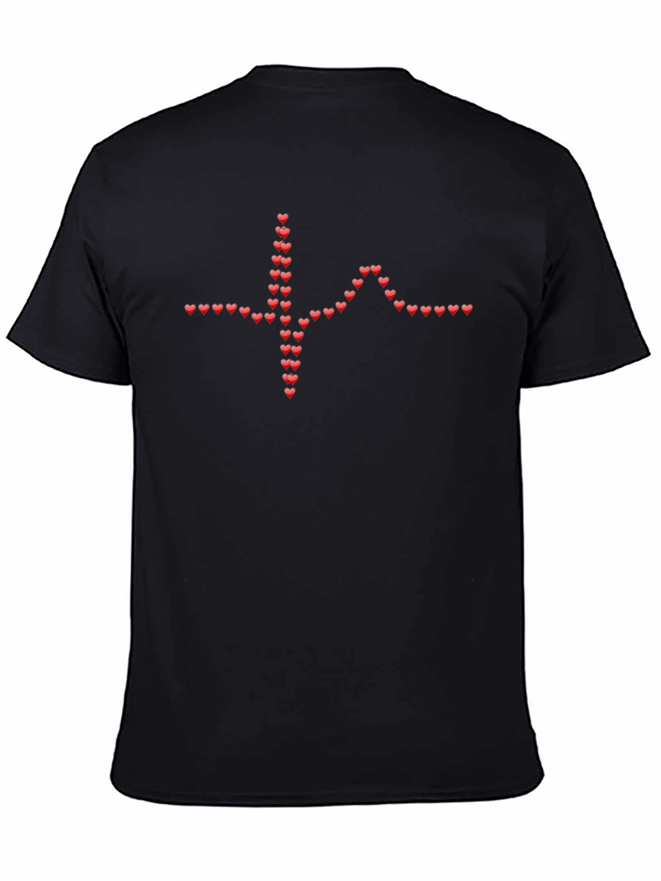 Heartbeat Love Tee - Unique Heart Design