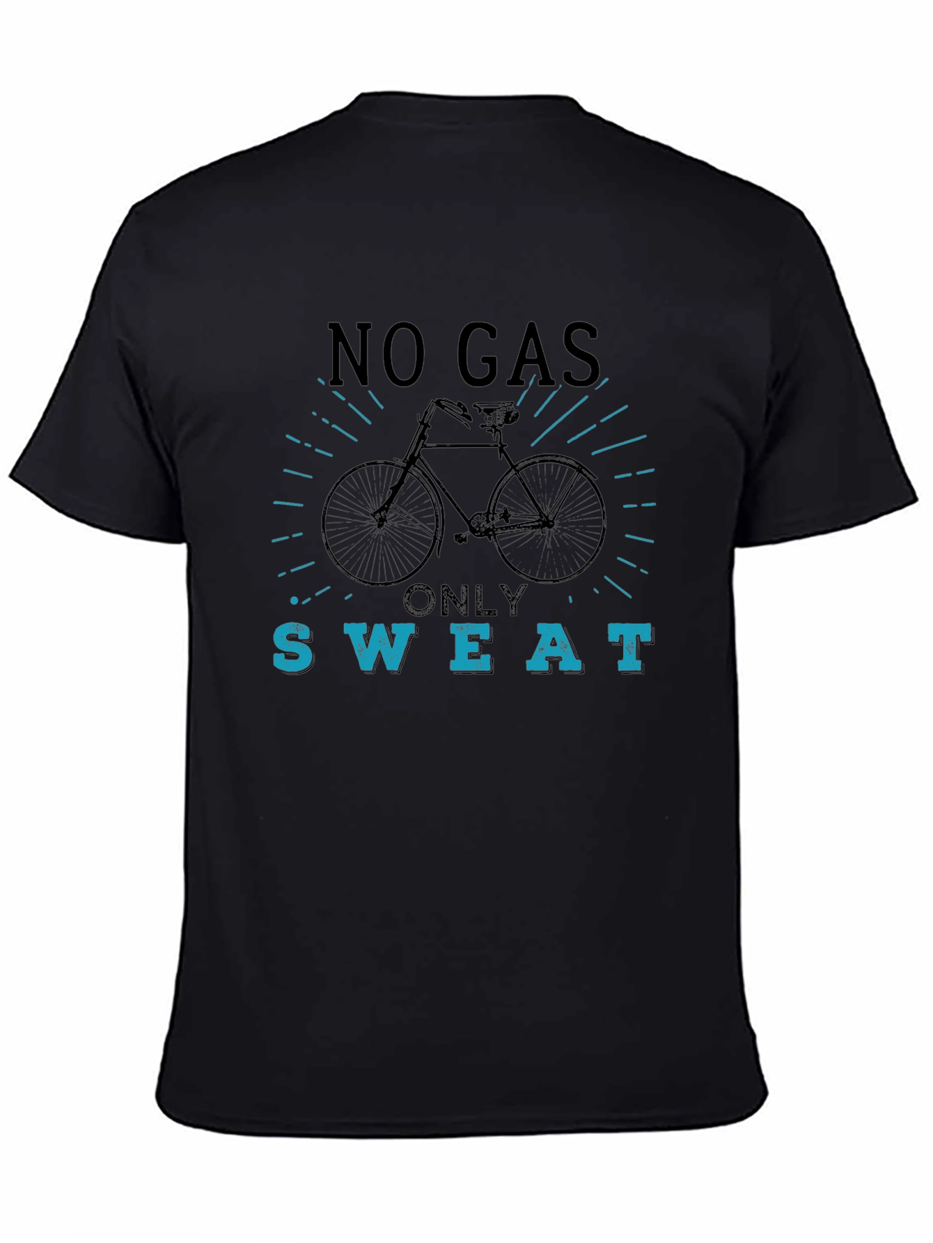 No Gas Only Sweat Bike T-Shirt