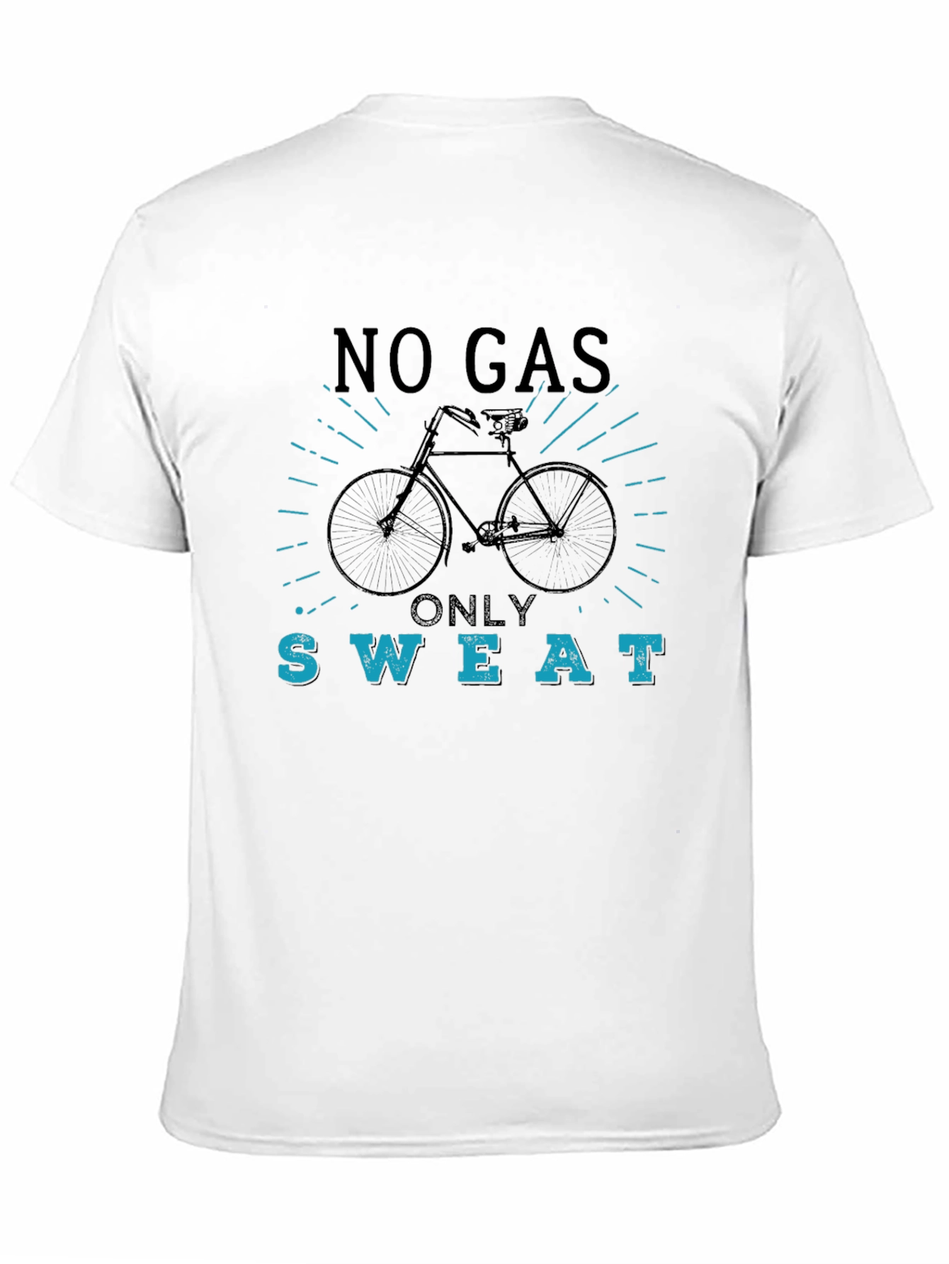 No Gas Only Sweat Bike T-Shirt