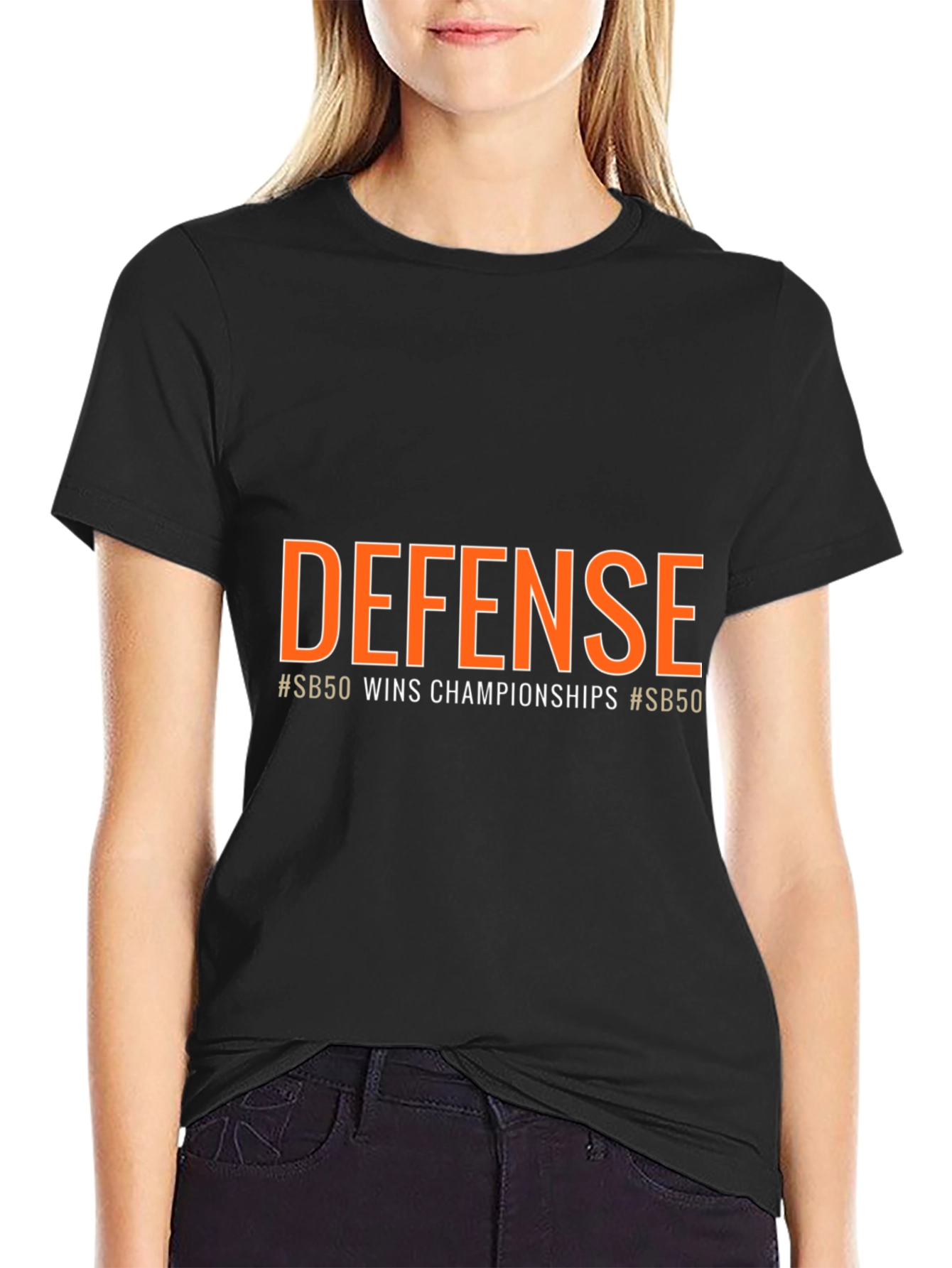 Defense SB50 T-Shirt - Black