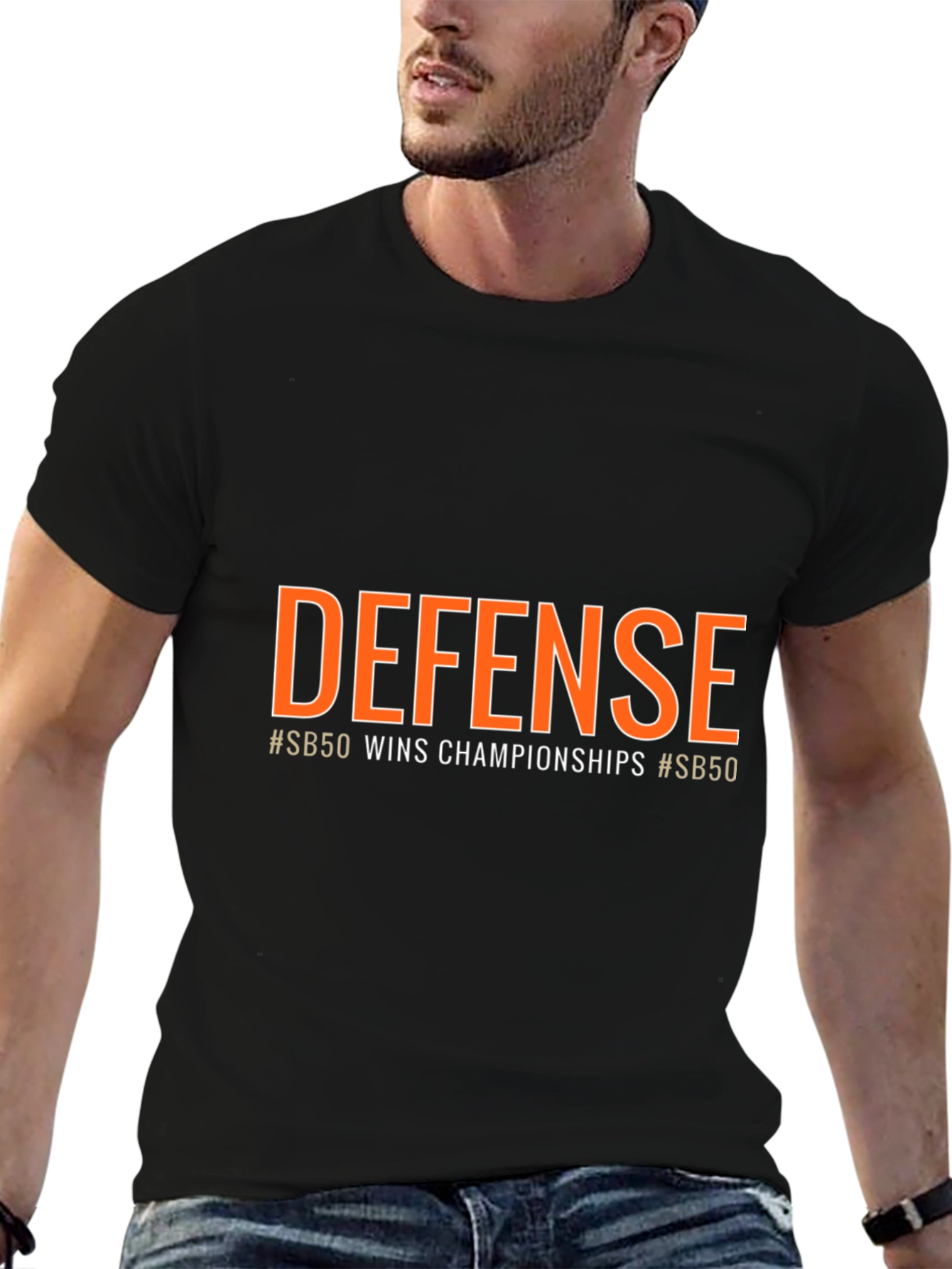 Defense SB50 T-Shirt - Black