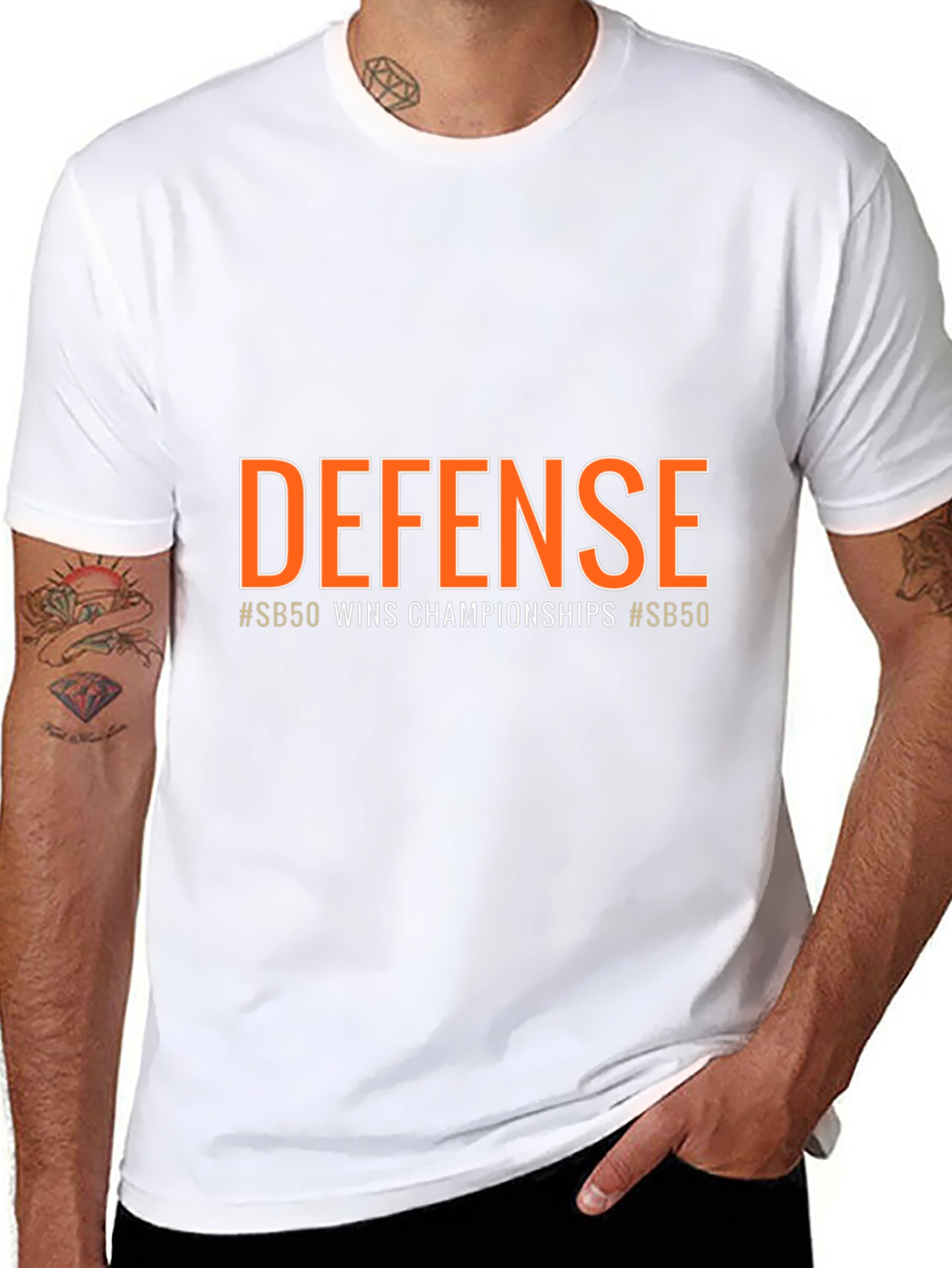 Defense SB50 T-Shirt - Black