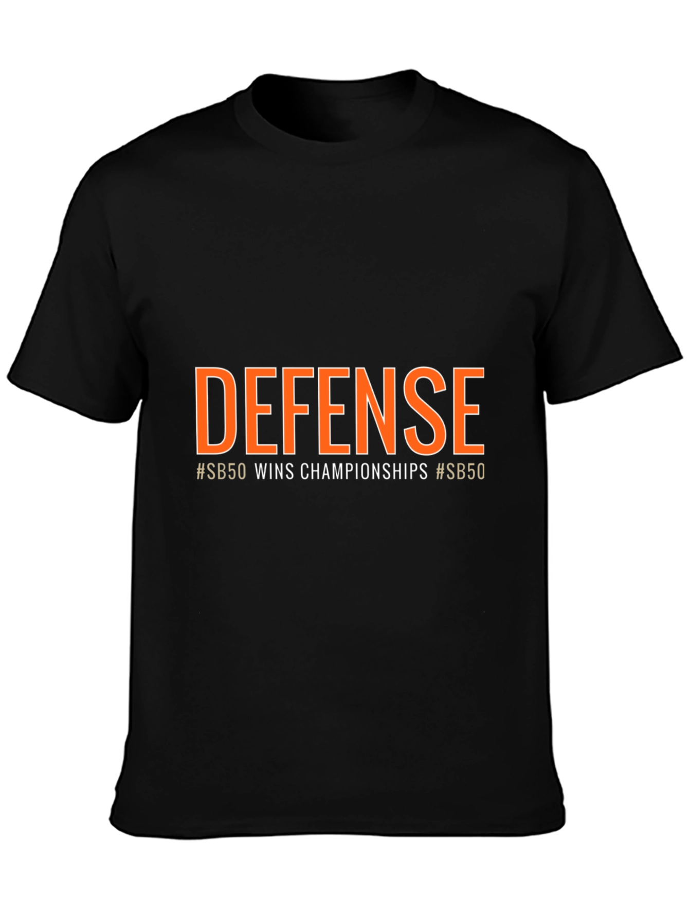 Defense SB50 T-Shirt - Black