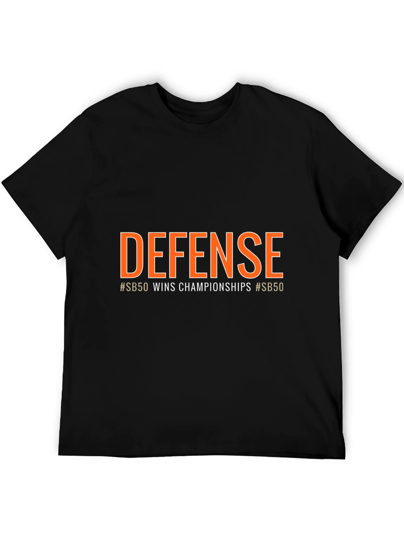 Defense SB50 T-Shirt - Black