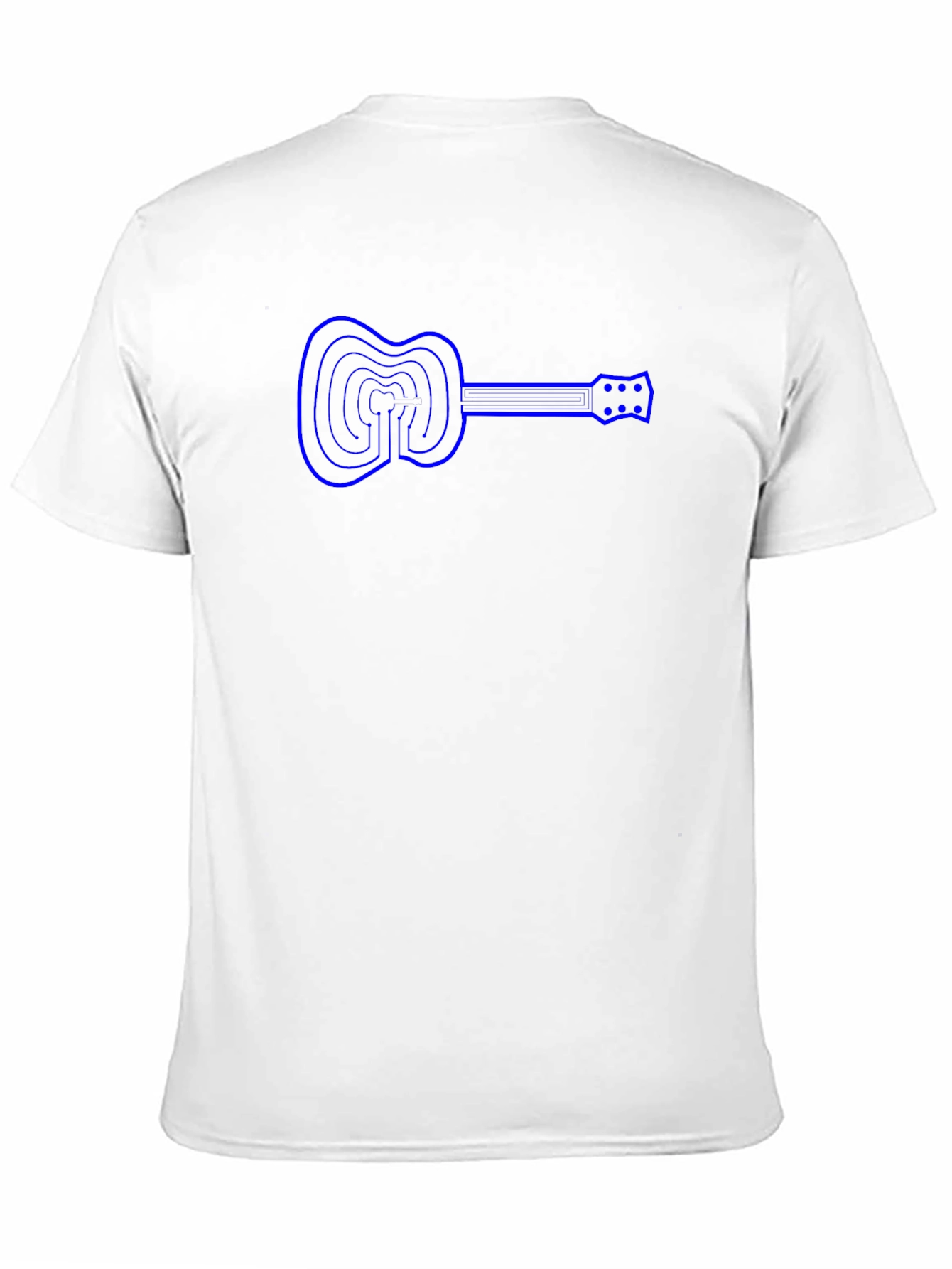 Guitar Graphic T-Shirt - Casual Wear