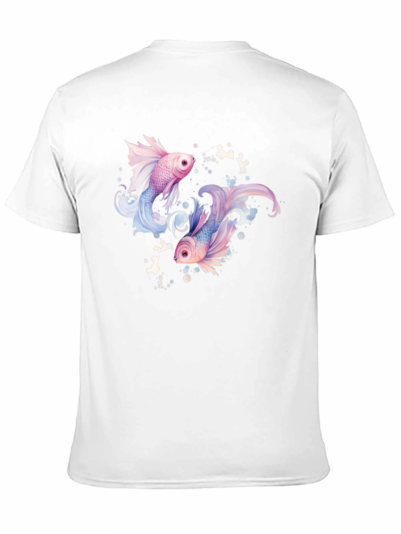 Fish Graphic Black T-Shirt
