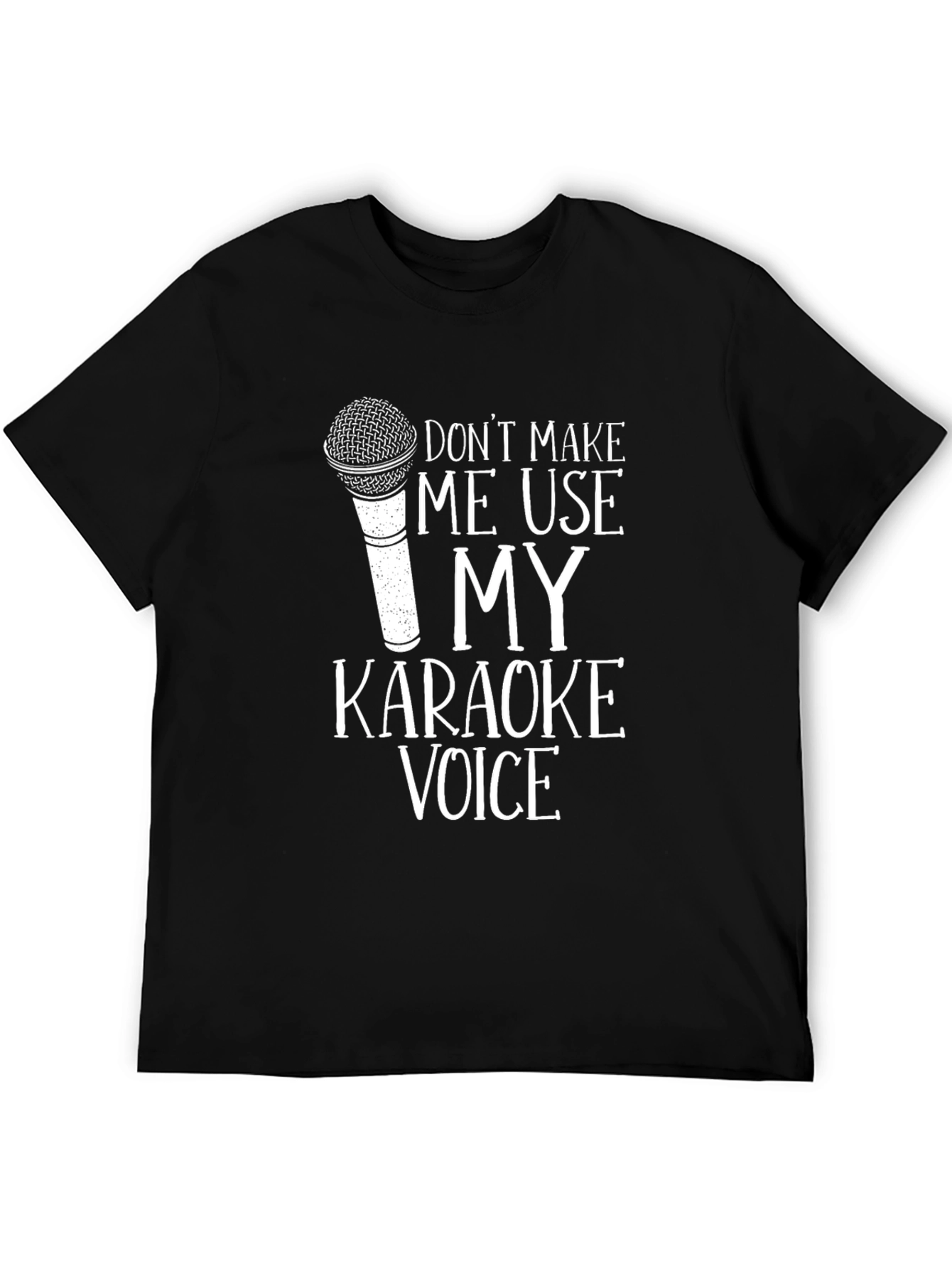 Karaoke Voice Graphic Tee - Music Lovers T-Shirt