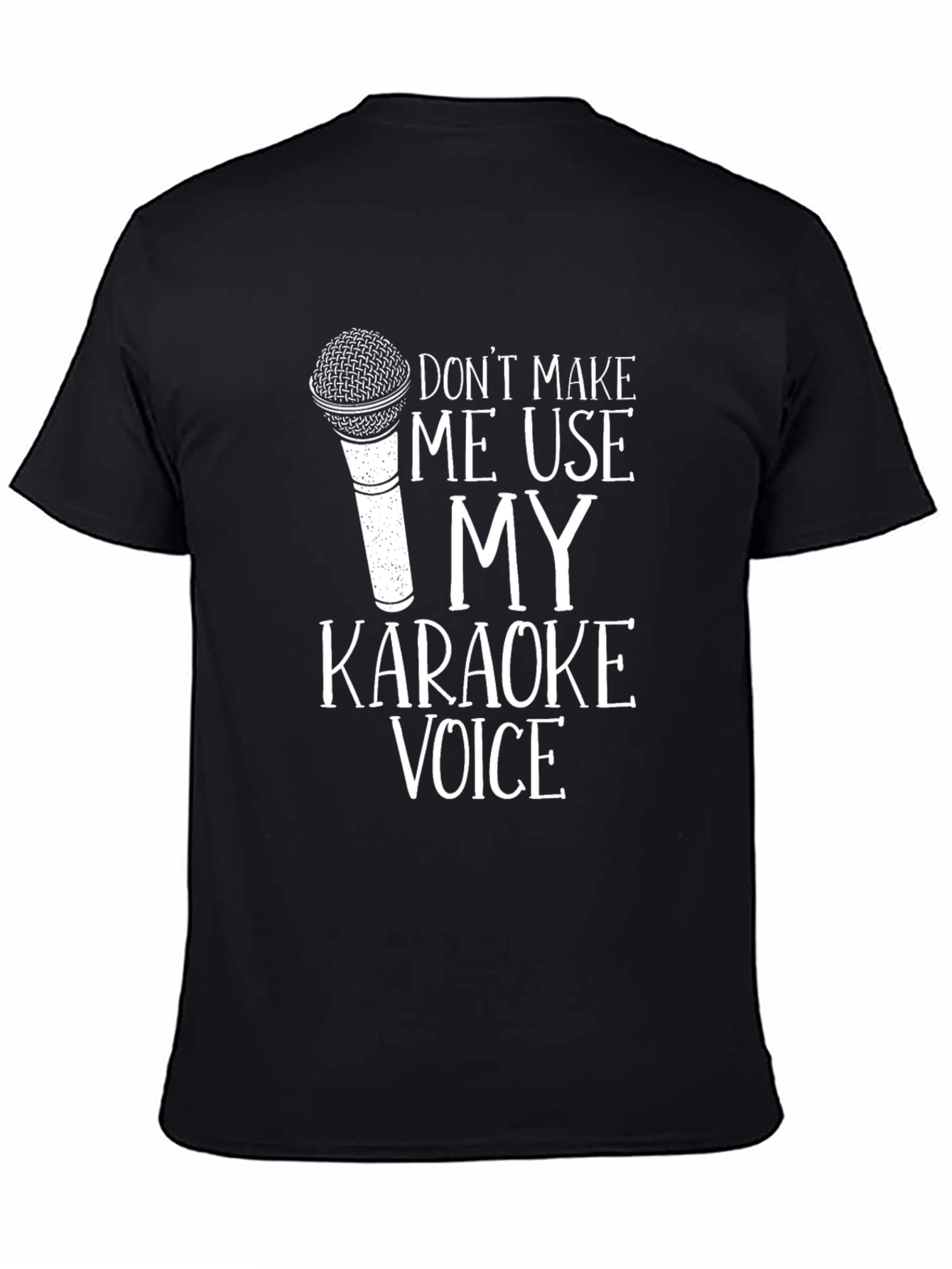 Karaoke Voice Graphic Tee - Music Lovers T-Shirt