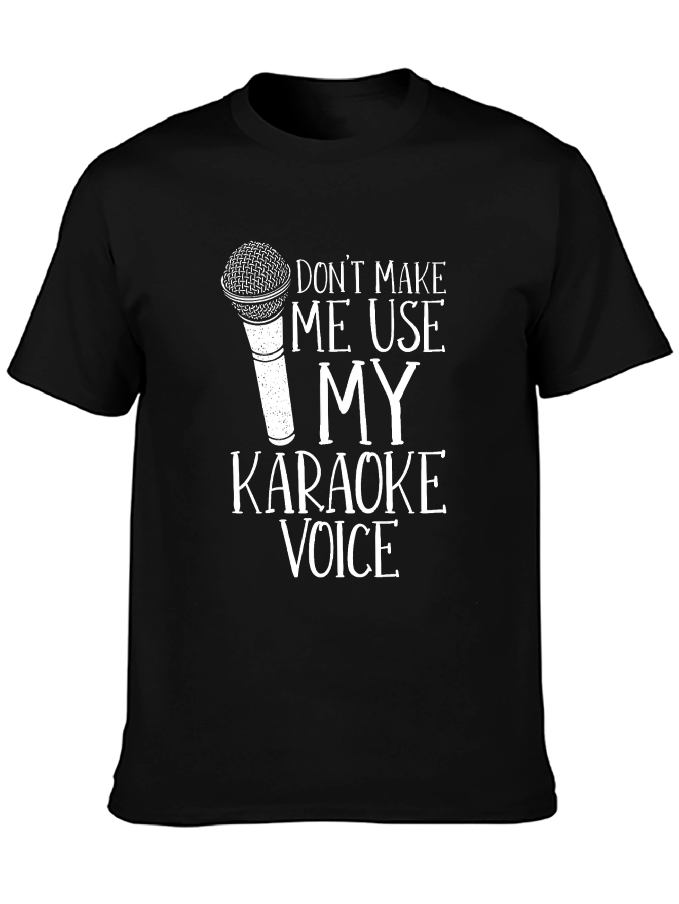 Karaoke Voice Graphic Tee - Music Lovers T-Shirt