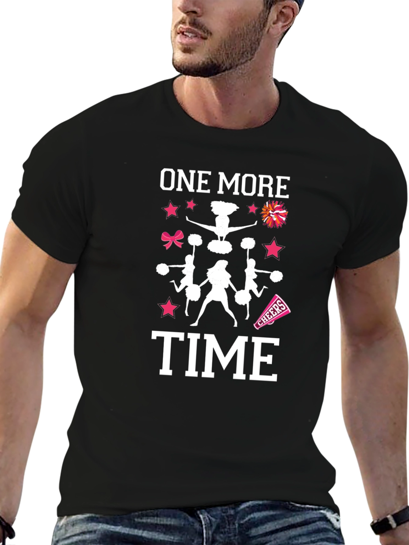 One More Time Cheerleading T-Shirt