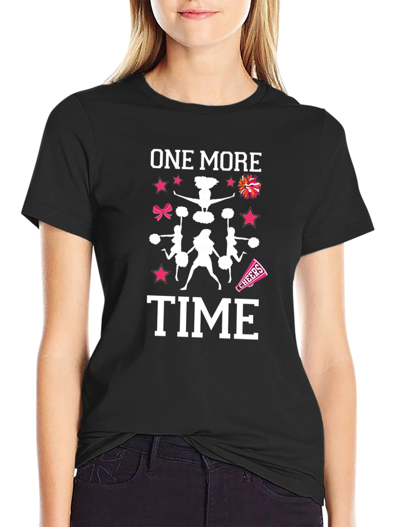 One More Time Cheerleading T-Shirt