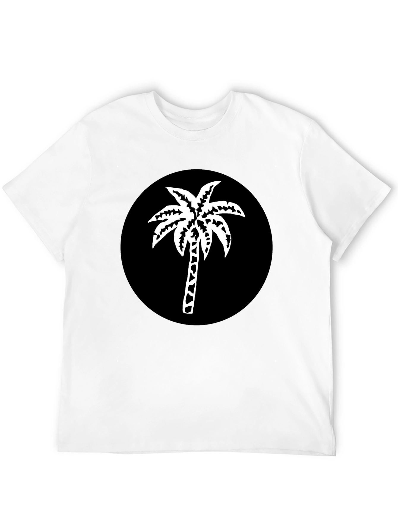 Black Palm Tree Graphic Tee