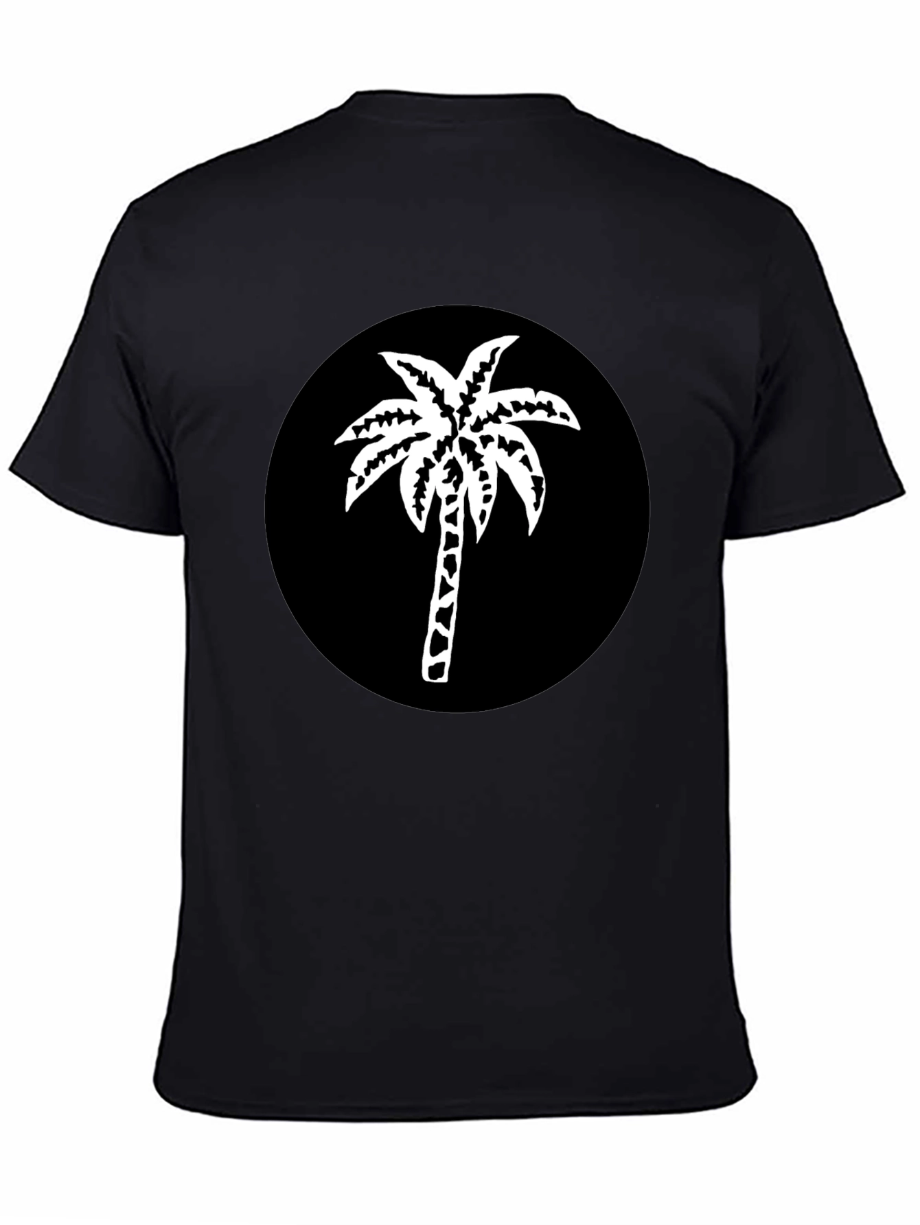 Black Palm Tree Graphic Tee