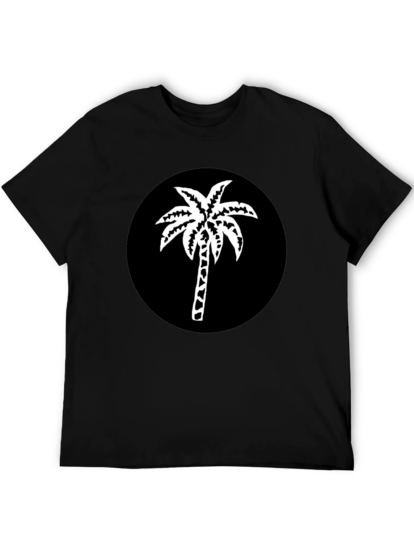 Black Palm Tree Graphic Tee