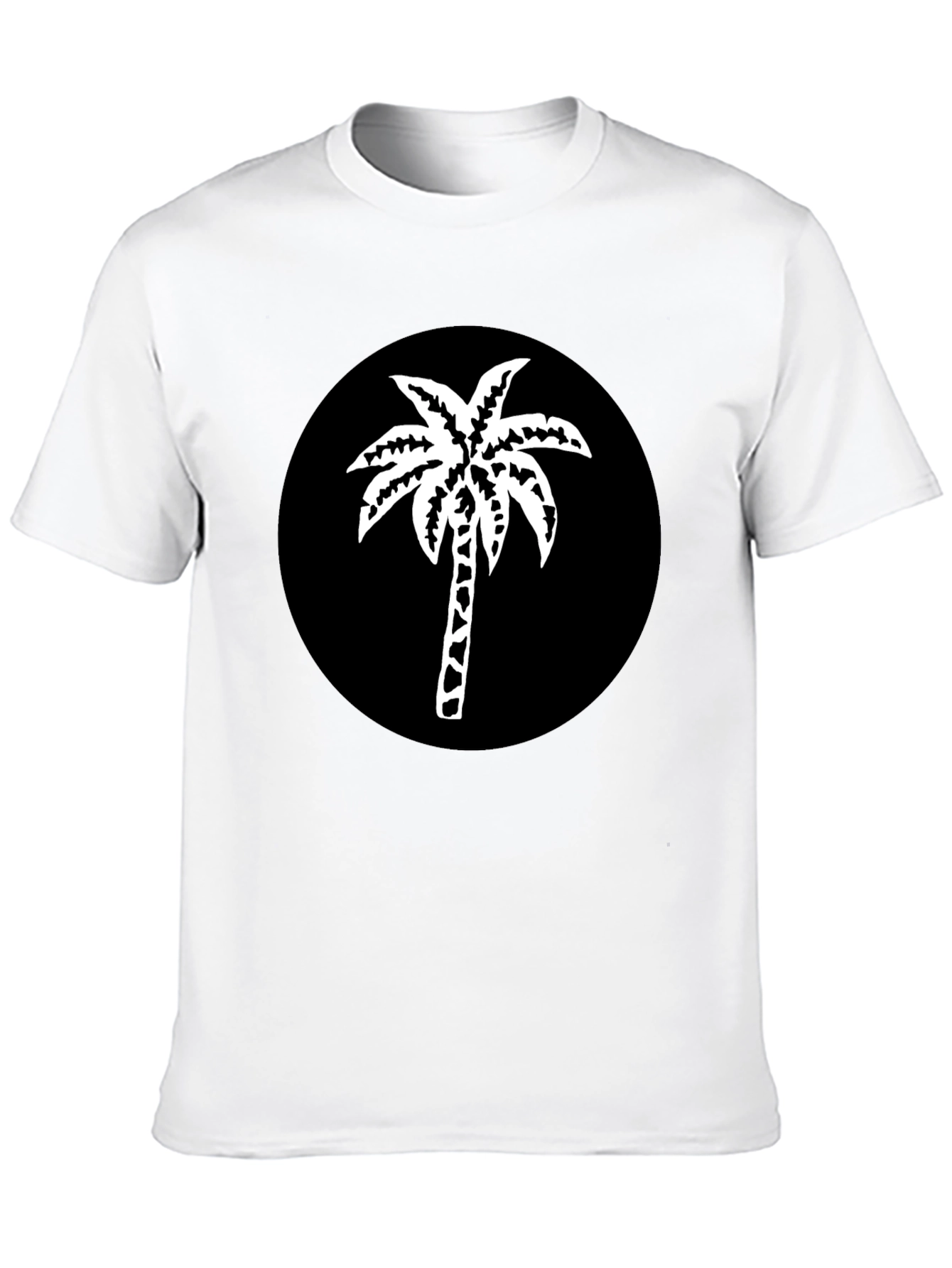 Black Palm Tree Graphic Tee