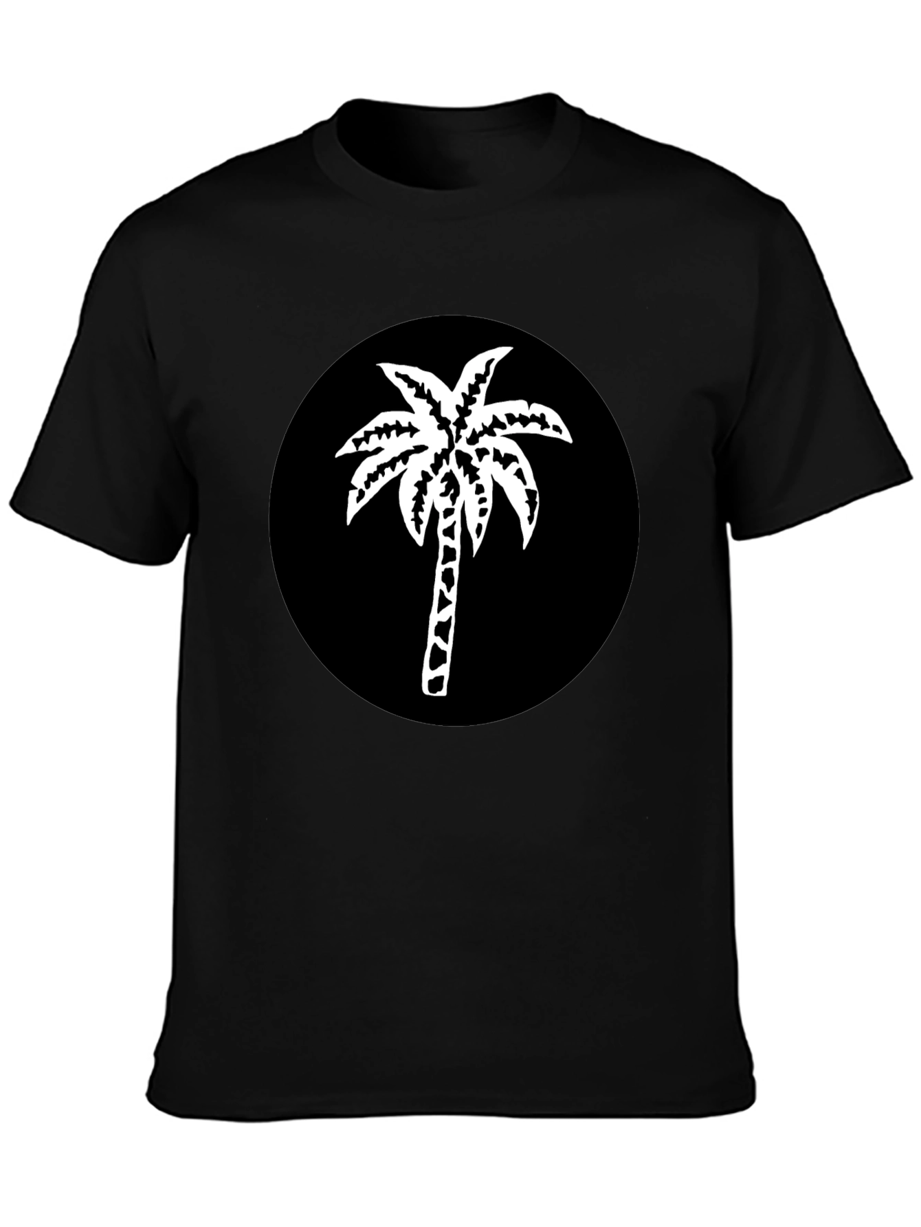 Black Palm Tree Graphic Tee