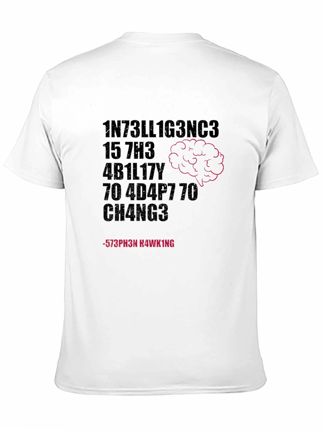 Intelligence Humor Graphic Tee - Smart Genius T-Shirt