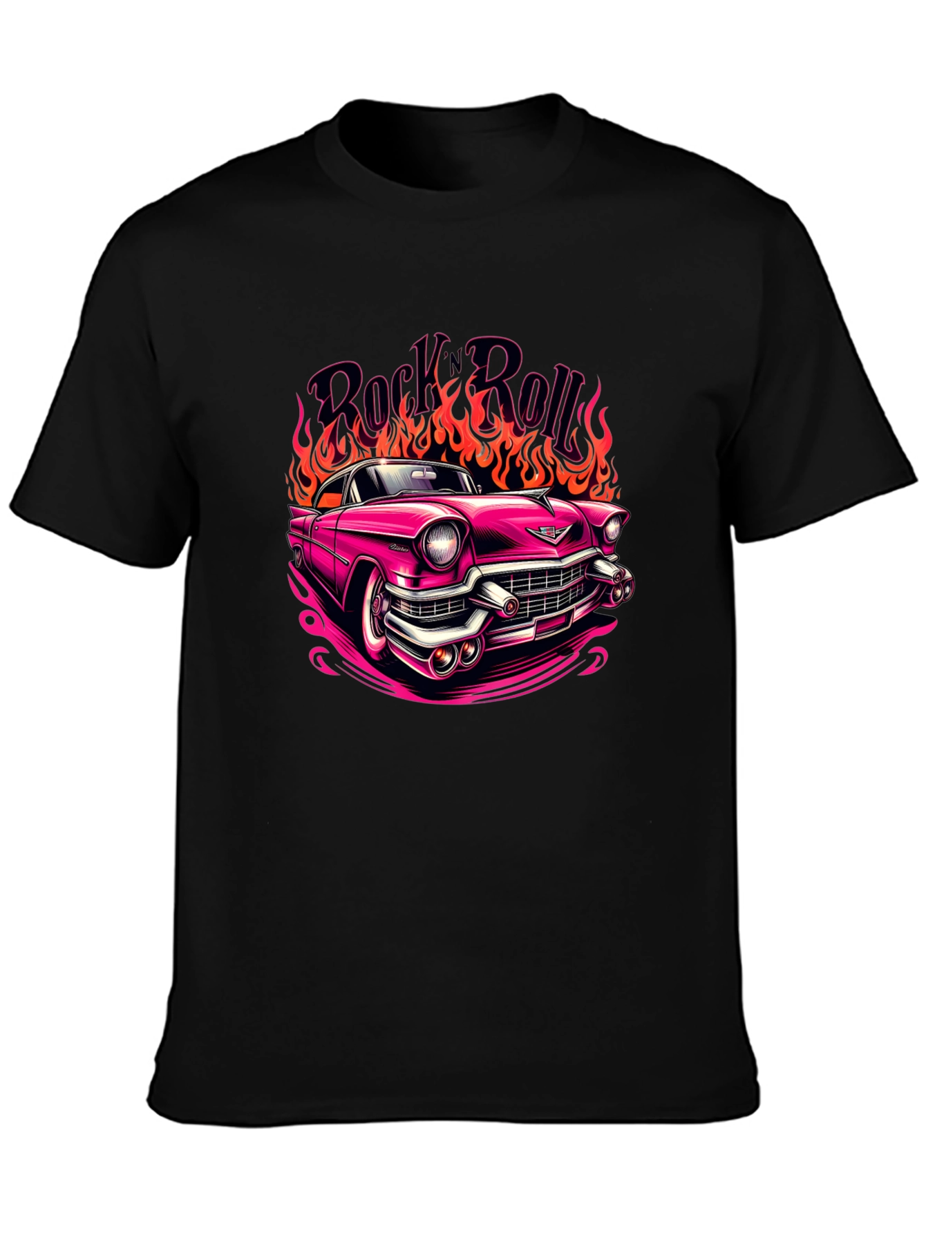 Rock n Roll Cadillac Tee