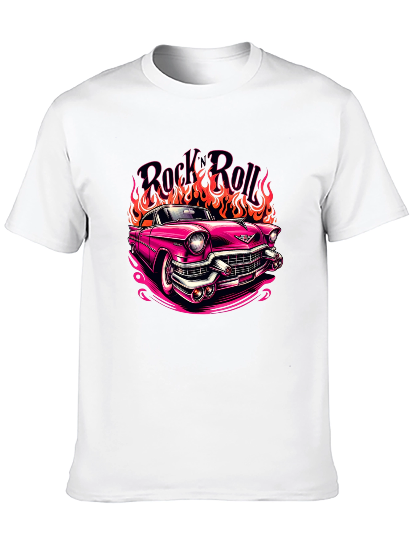 Rock n Roll Cadillac Tee