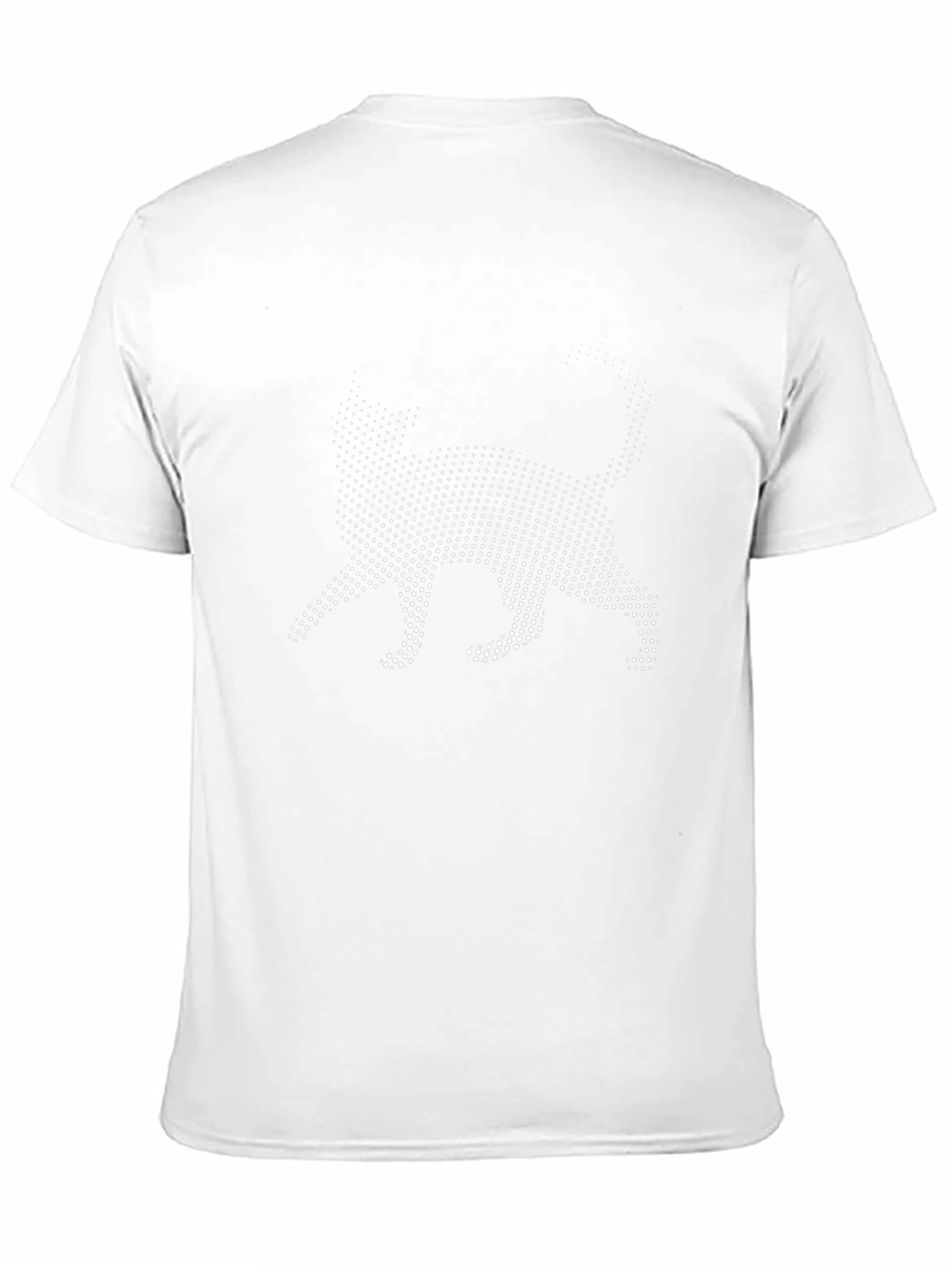 Cool Cat Dot Graphic T-Shirt