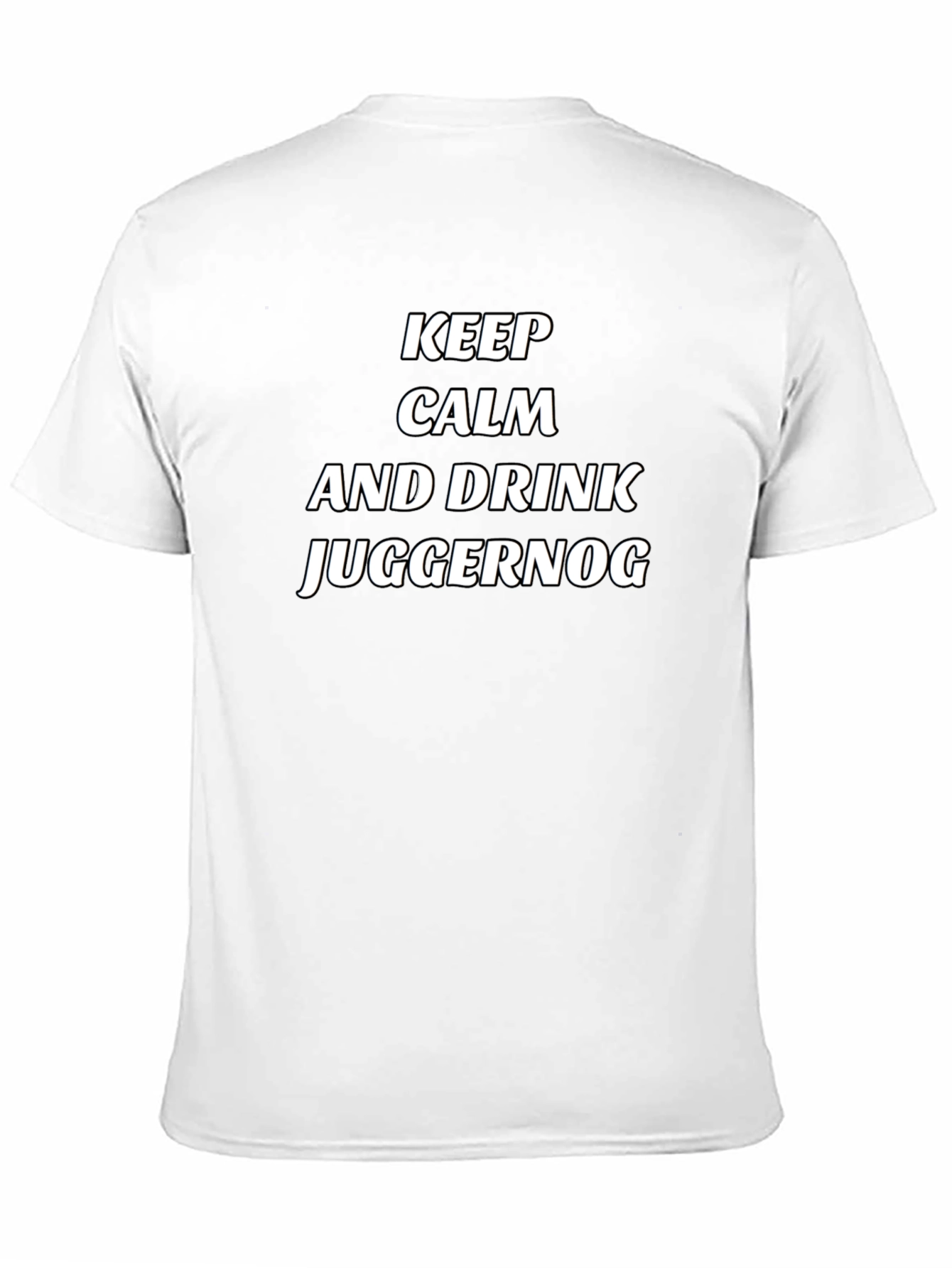 Keep Calm and Drink Juggernog Black T-Shirt