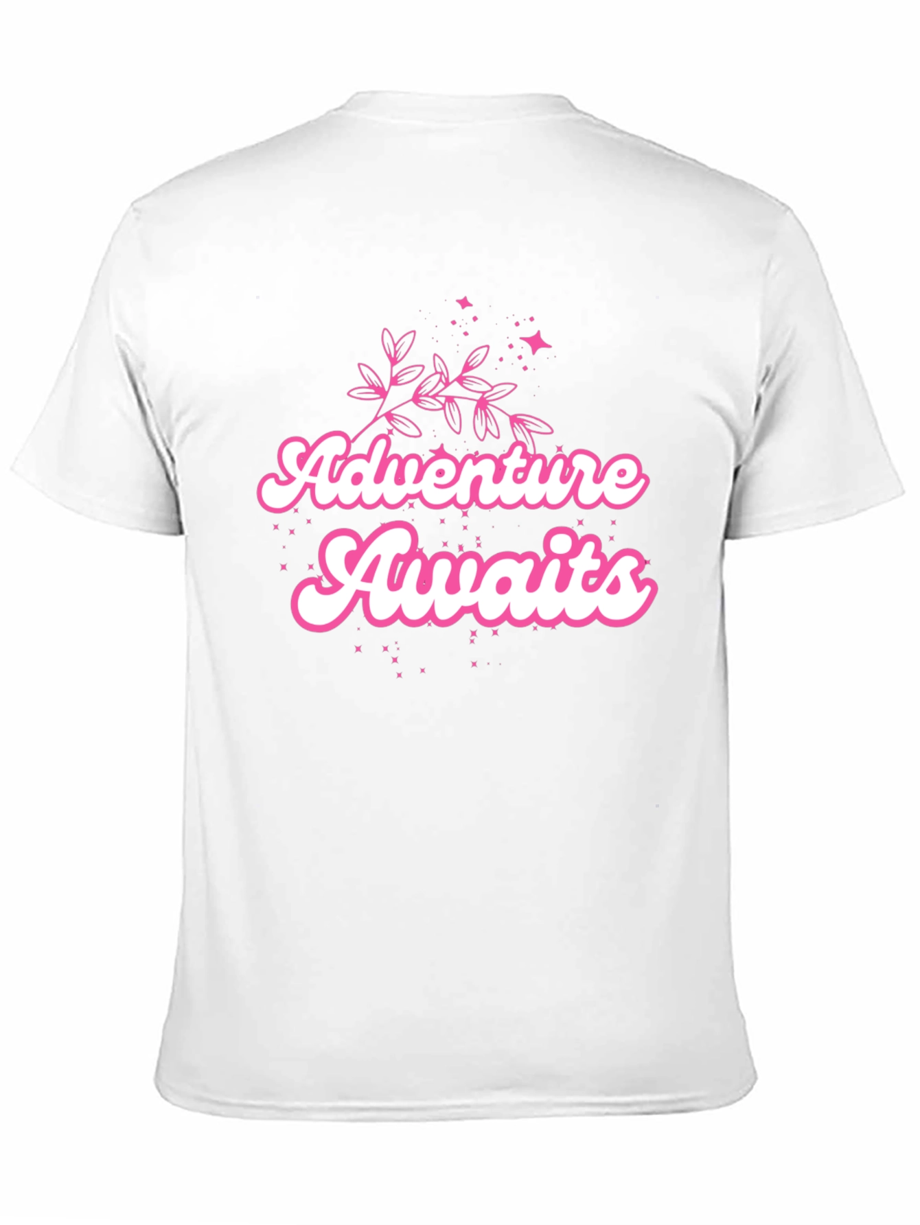 Adventure Awaits Black Graphic Tee