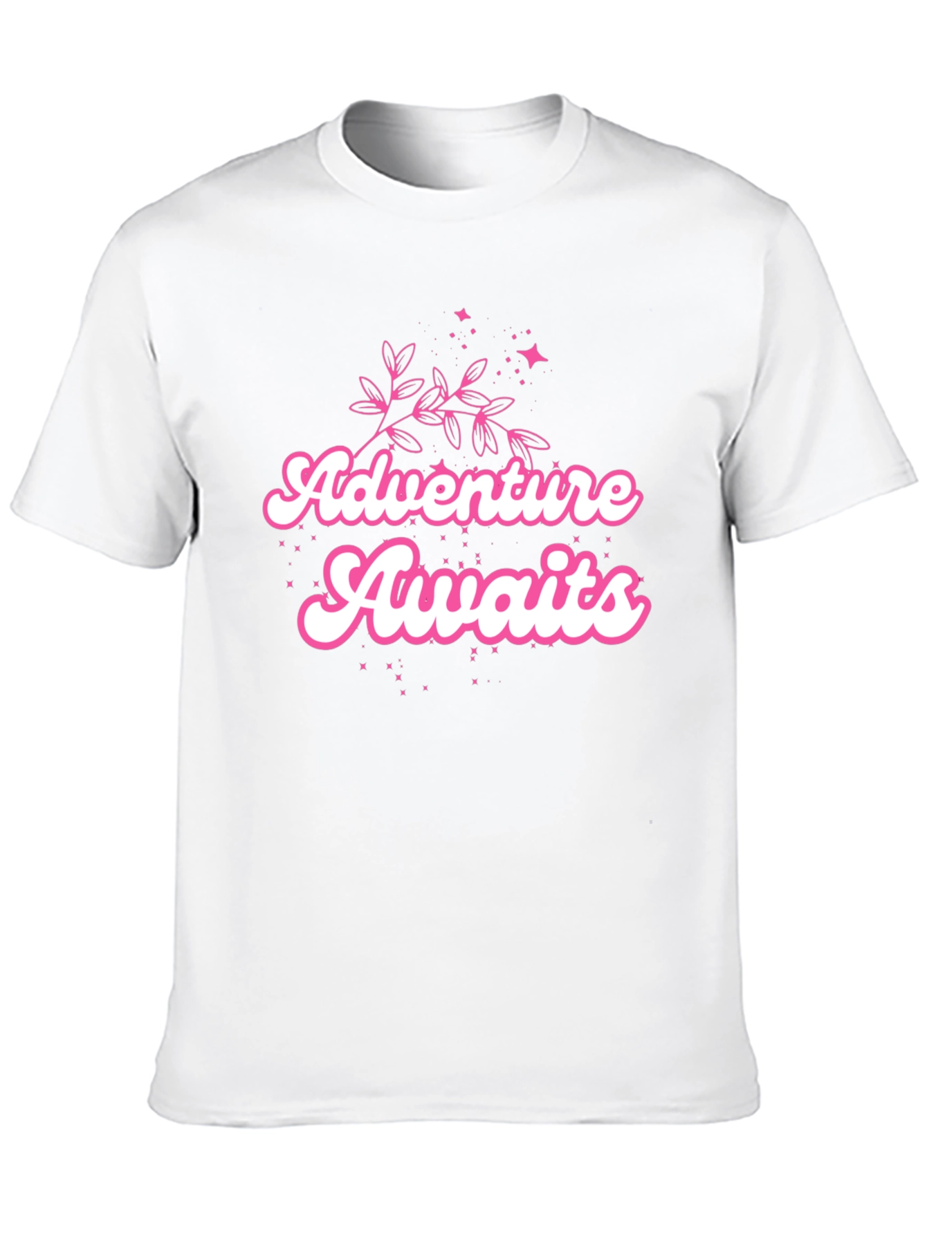 Adventure Awaits Black Graphic Tee